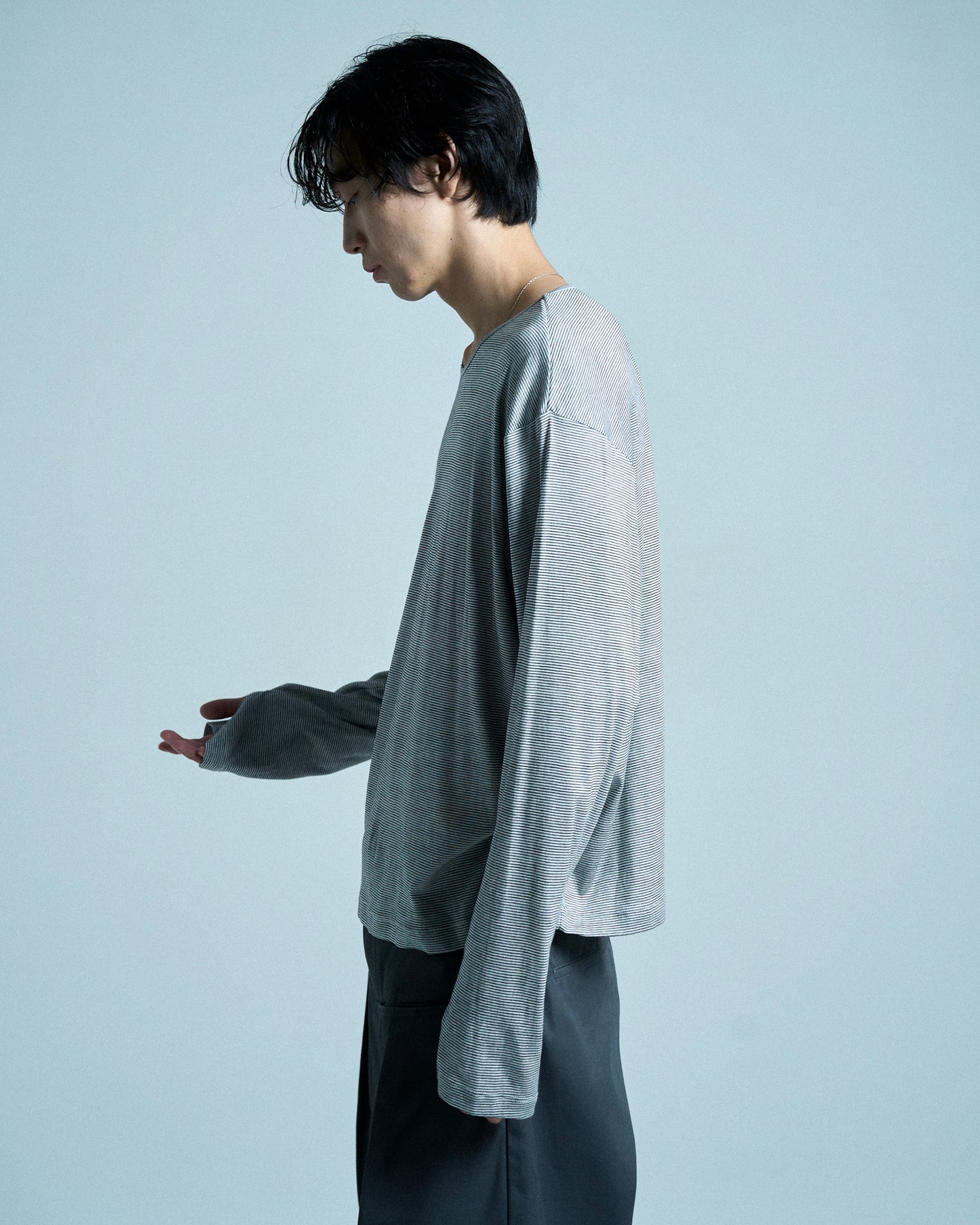SHEER LONG SLEEVE TOPS