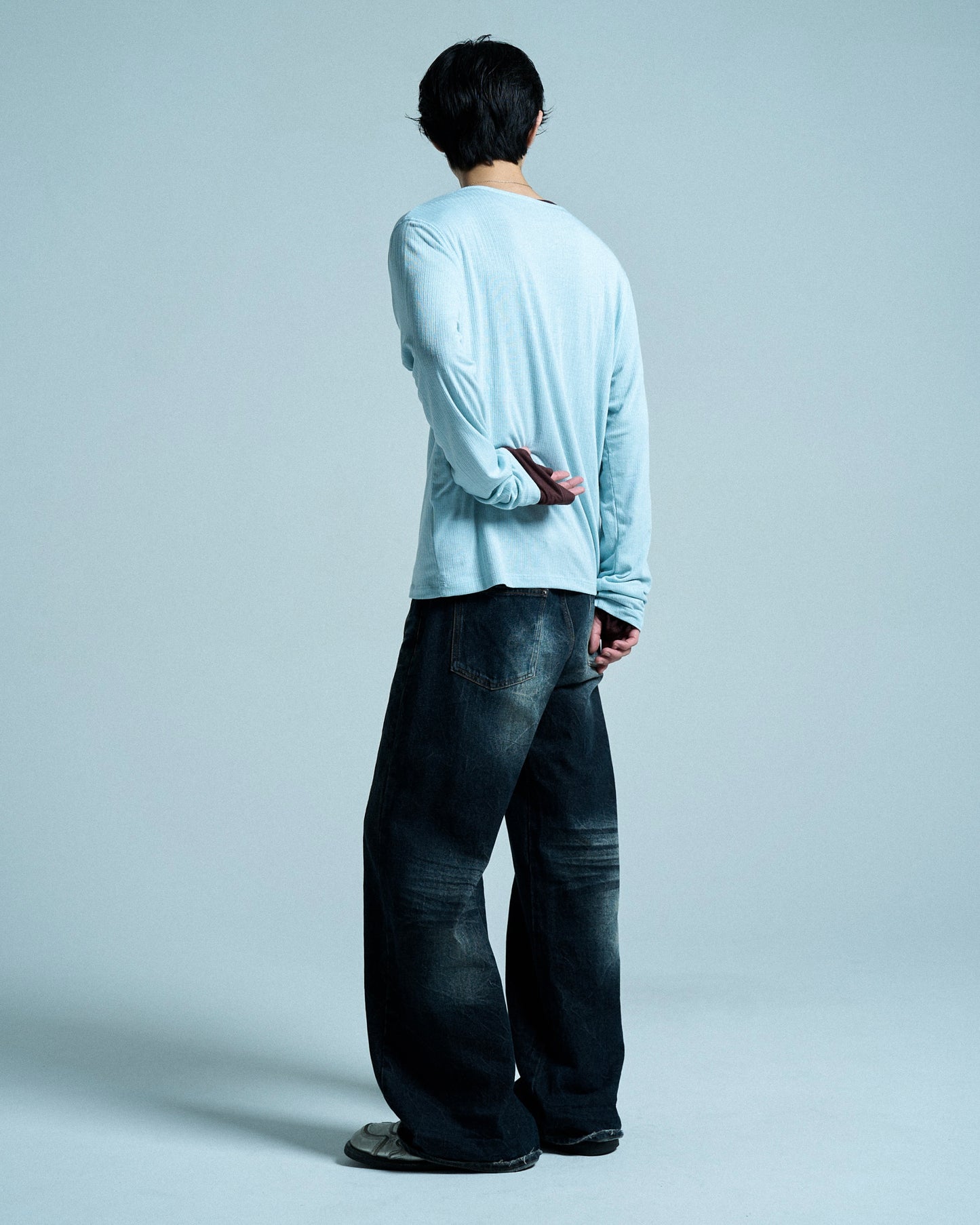 SHEER LONG SLEEVE TOPS