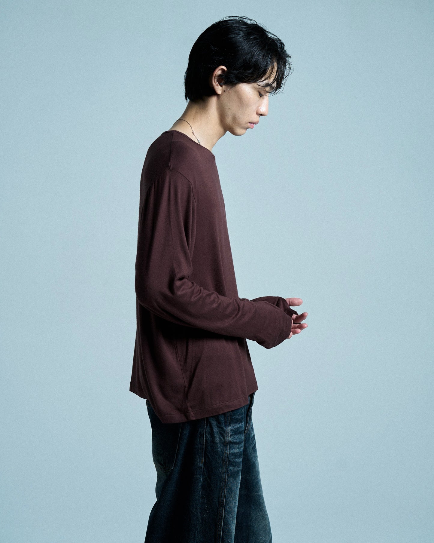 SHEER LONG SLEEVE TOPS