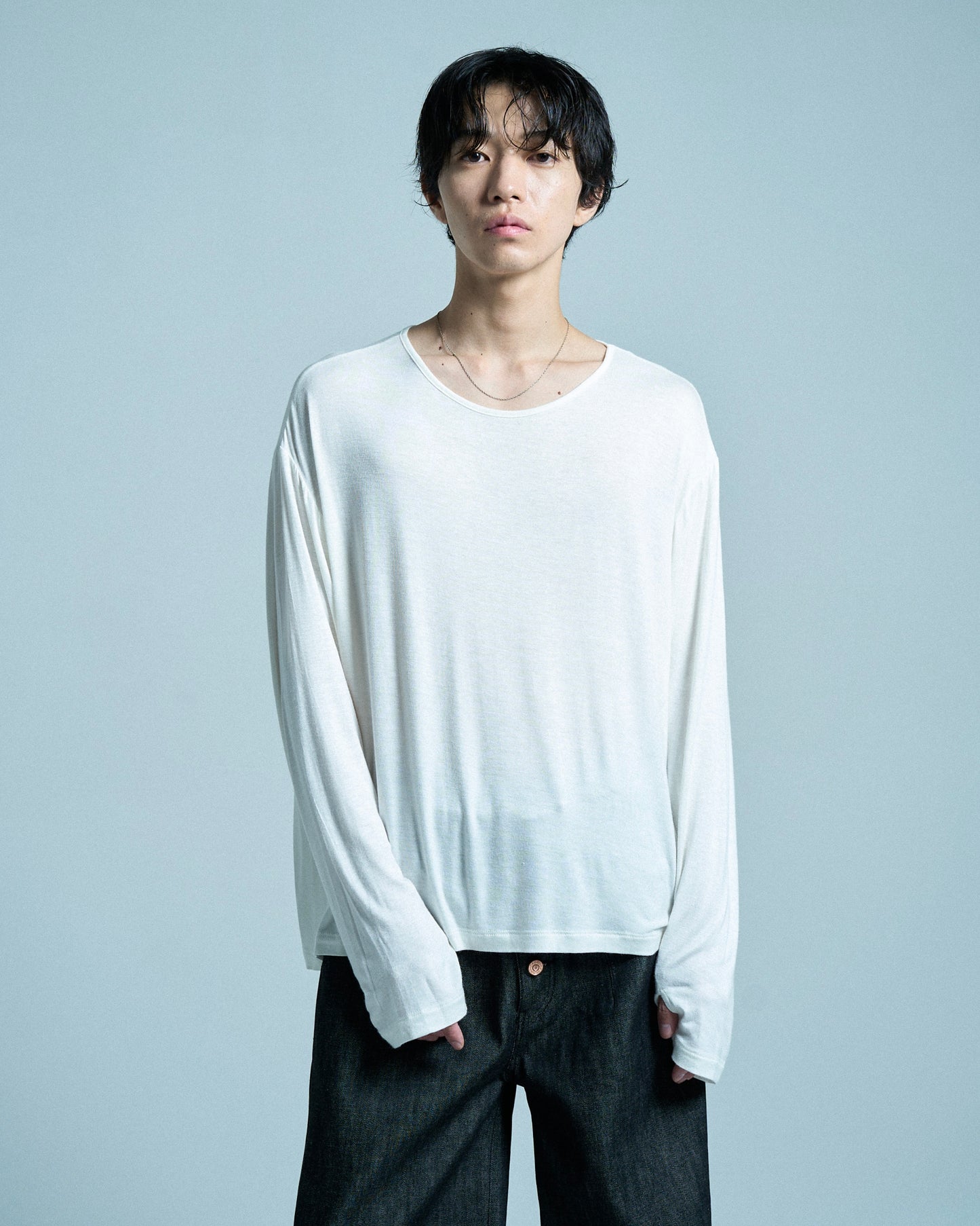 SHEER LONG SLEEVE TOPS