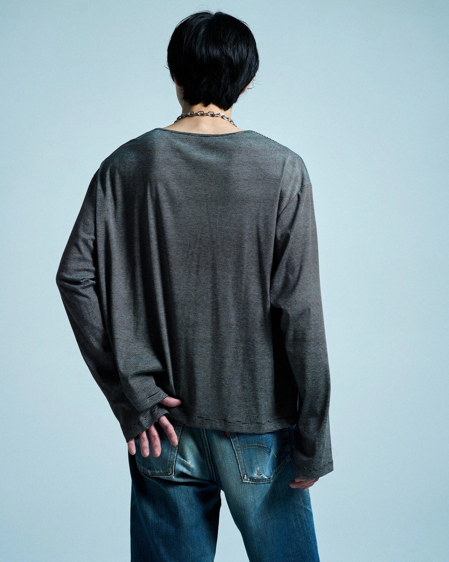 SHEER LONG SLEEVE TOPS