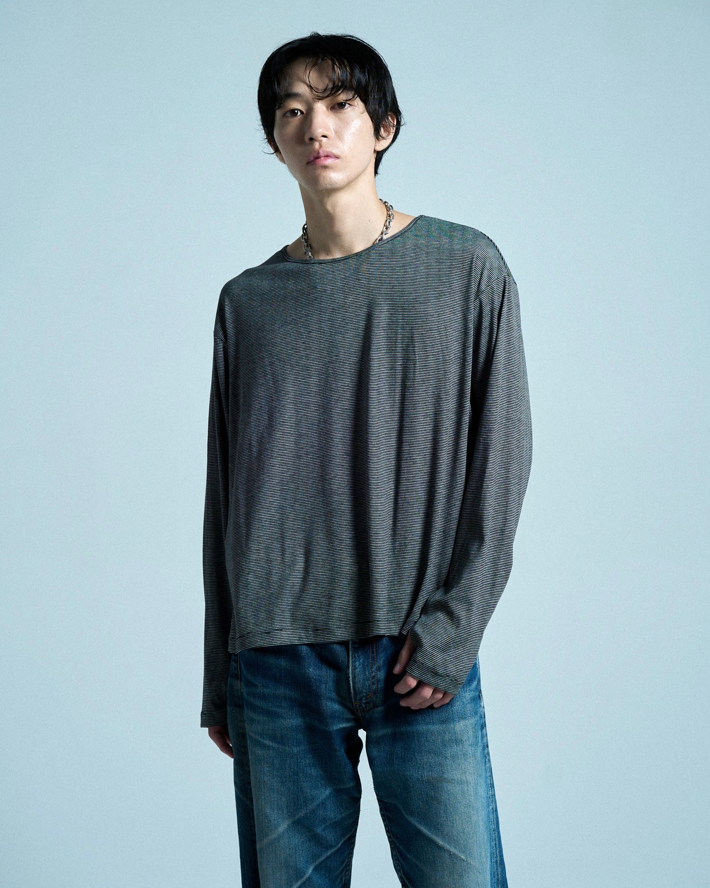 SHEER LONG SLEEVE TOPS