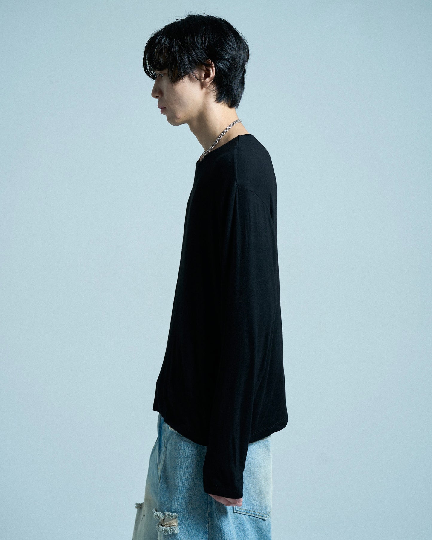 SHEER LONG SLEEVE TOPS