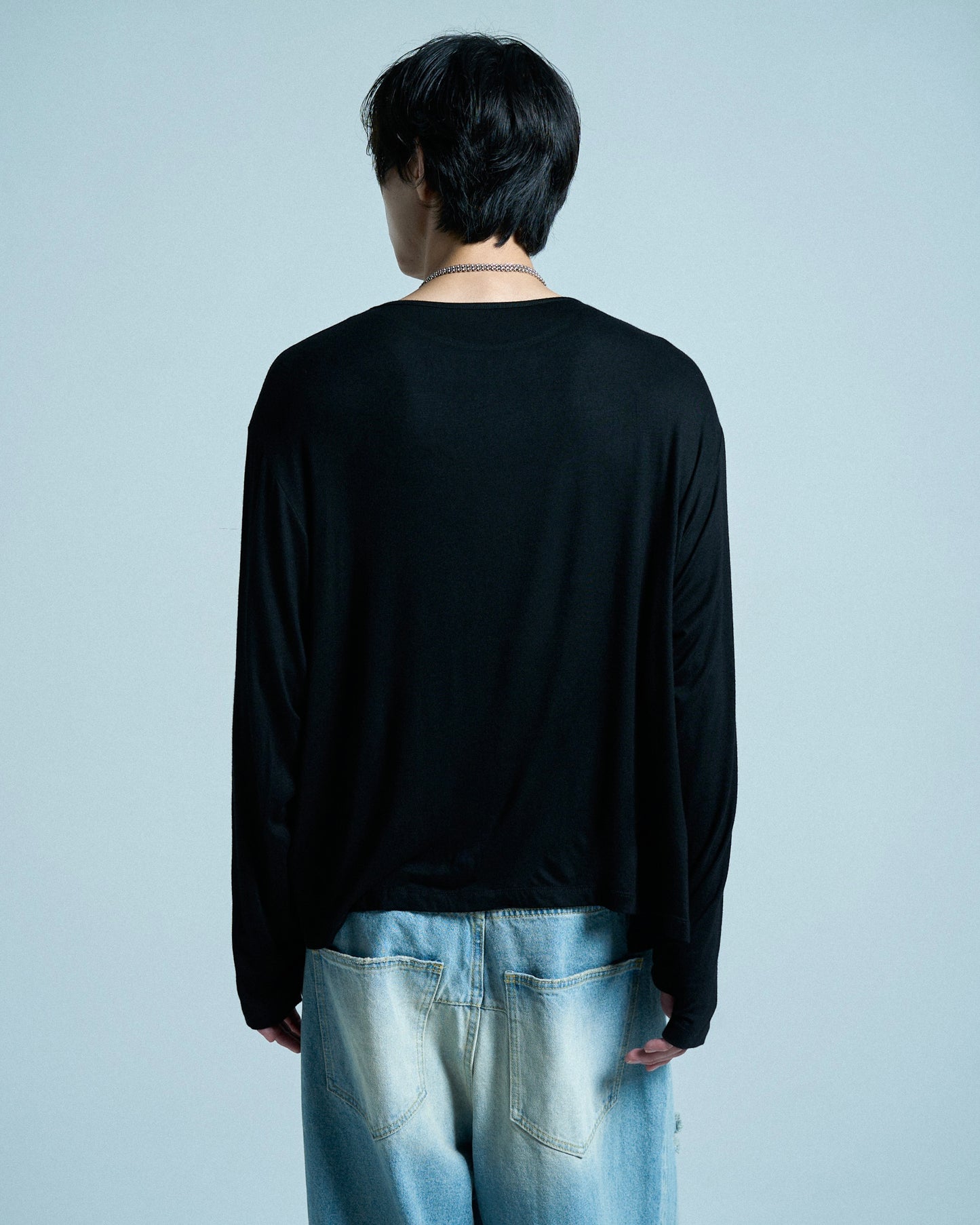 SHEER LONG SLEEVE TOPS