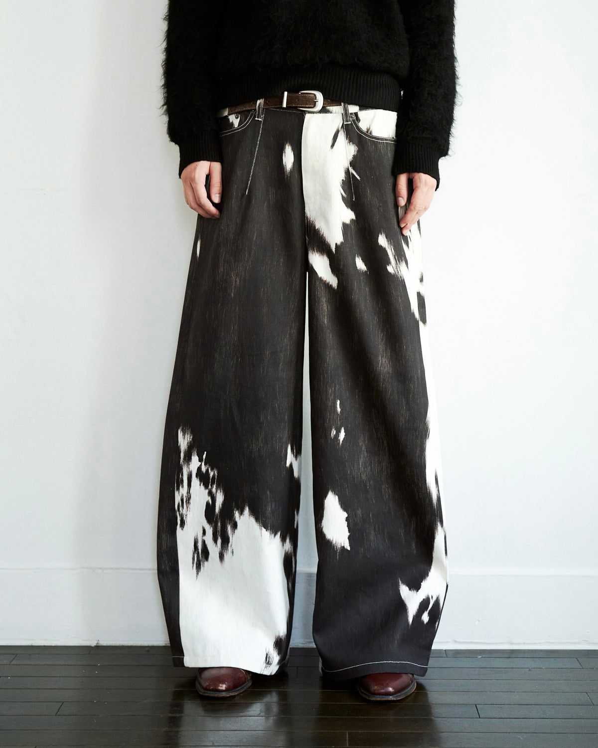 HARAKO PATTERN PRINT DENIM