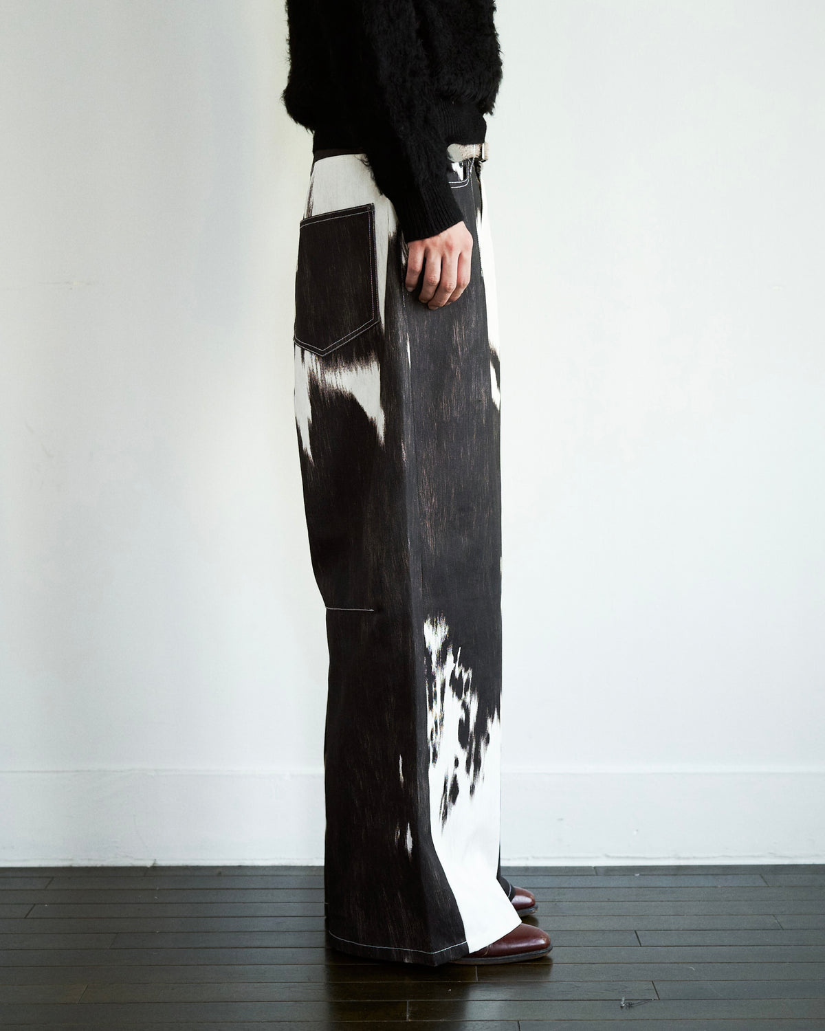 HARAKO PATTERN PRINT DENIM