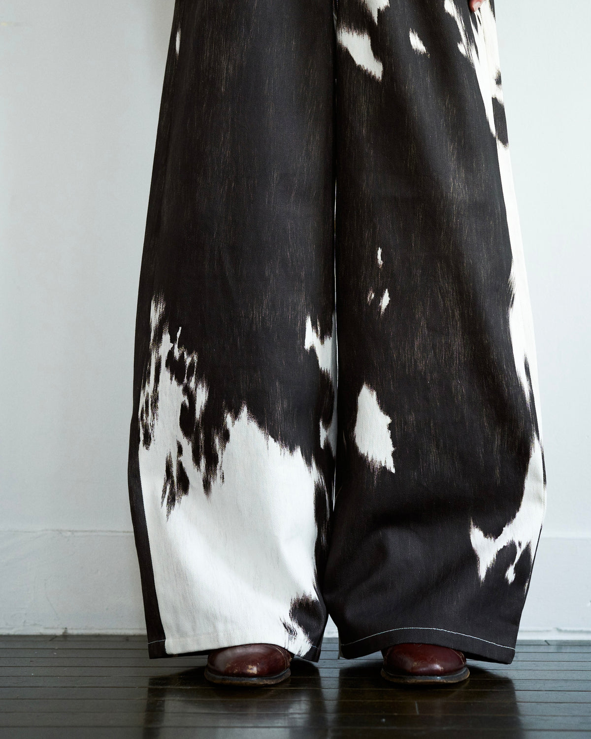 HARAKO PATTERN PRINT DENIM