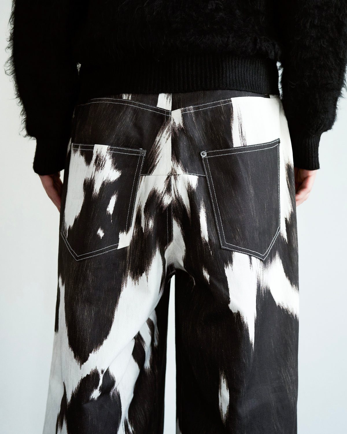 HARAKO PATTERN PRINT DENIM