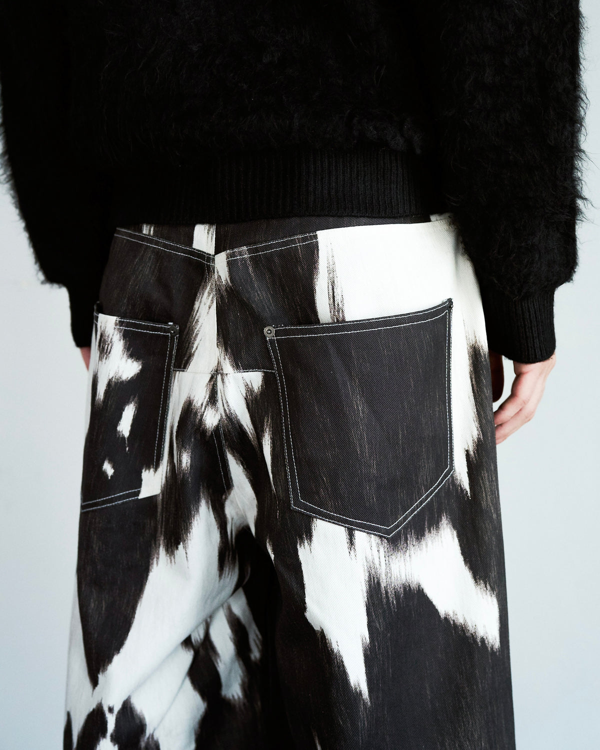 HARAKO PATTERN PRINT DENIM
