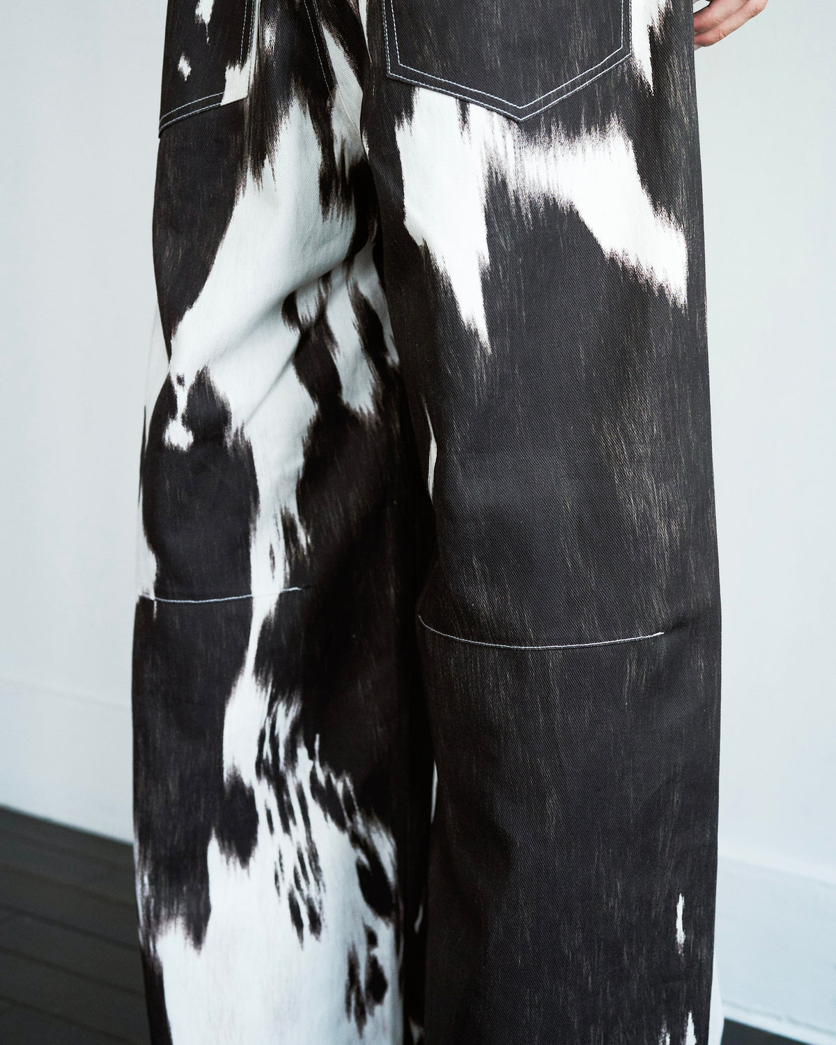 HARAKO PATTERN PRINT DENIM