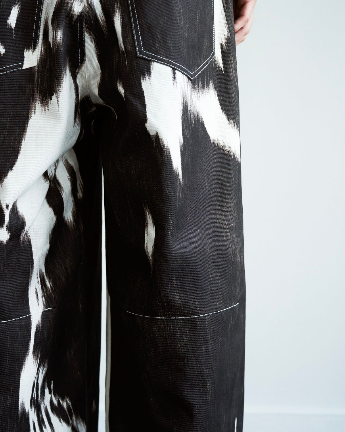 HARAKO PATTERN PRINT DENIM