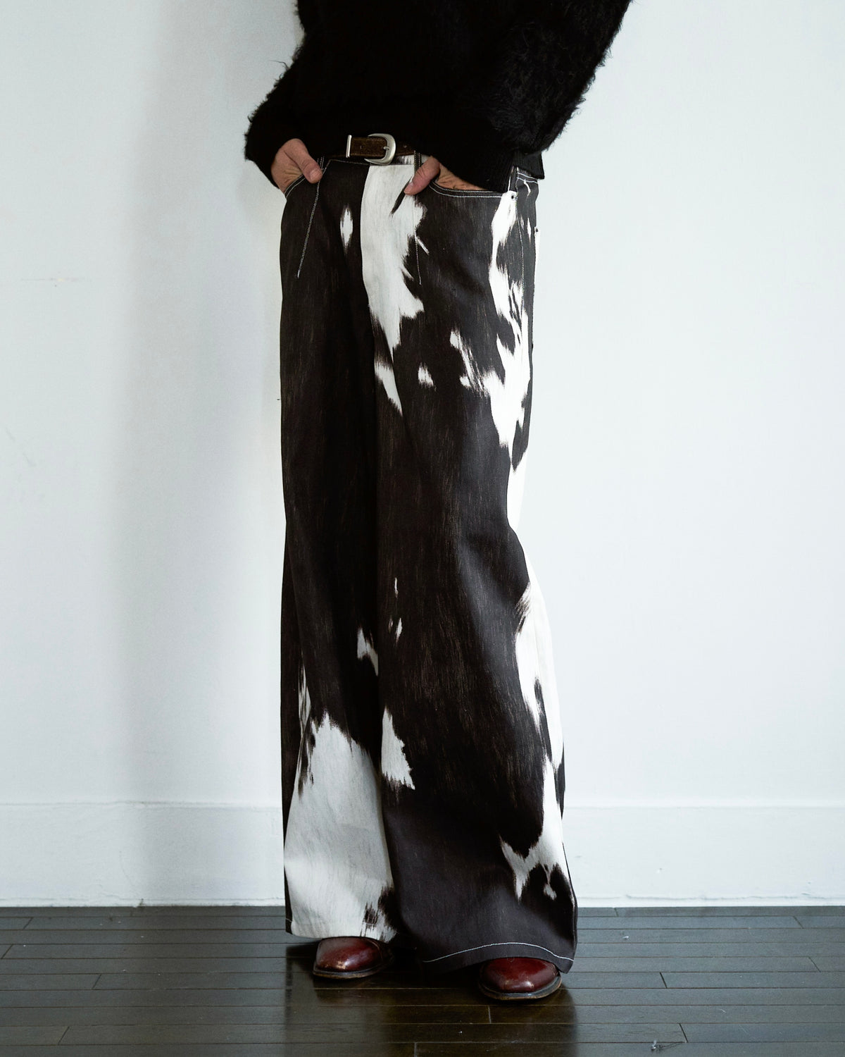 HARAKO PATTERN PRINT DENIM