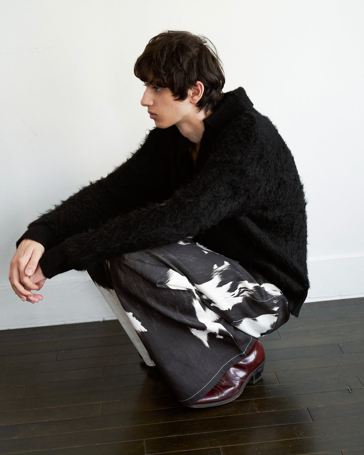 HARAKO PATTERN PRINT DENIM