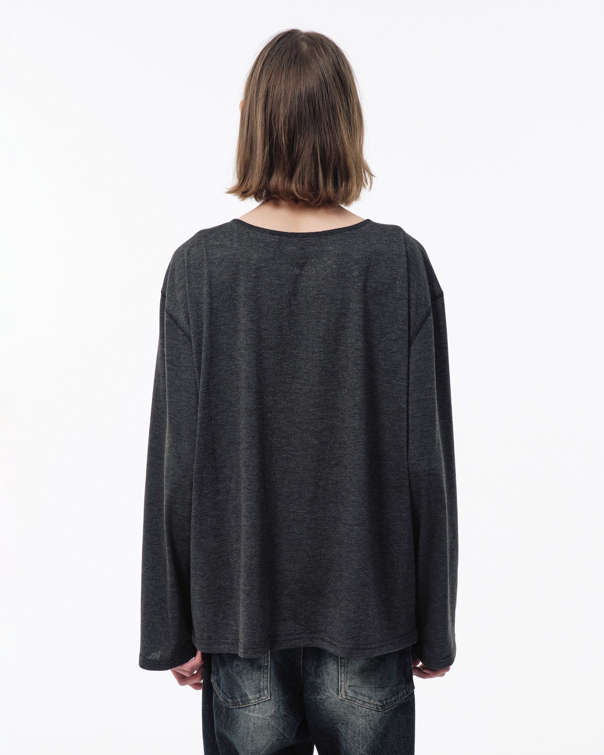 2PIECE PACK HENELY-NECK L/S TEE – CAMPHOR WOOD - OFFICIAL ONLINE