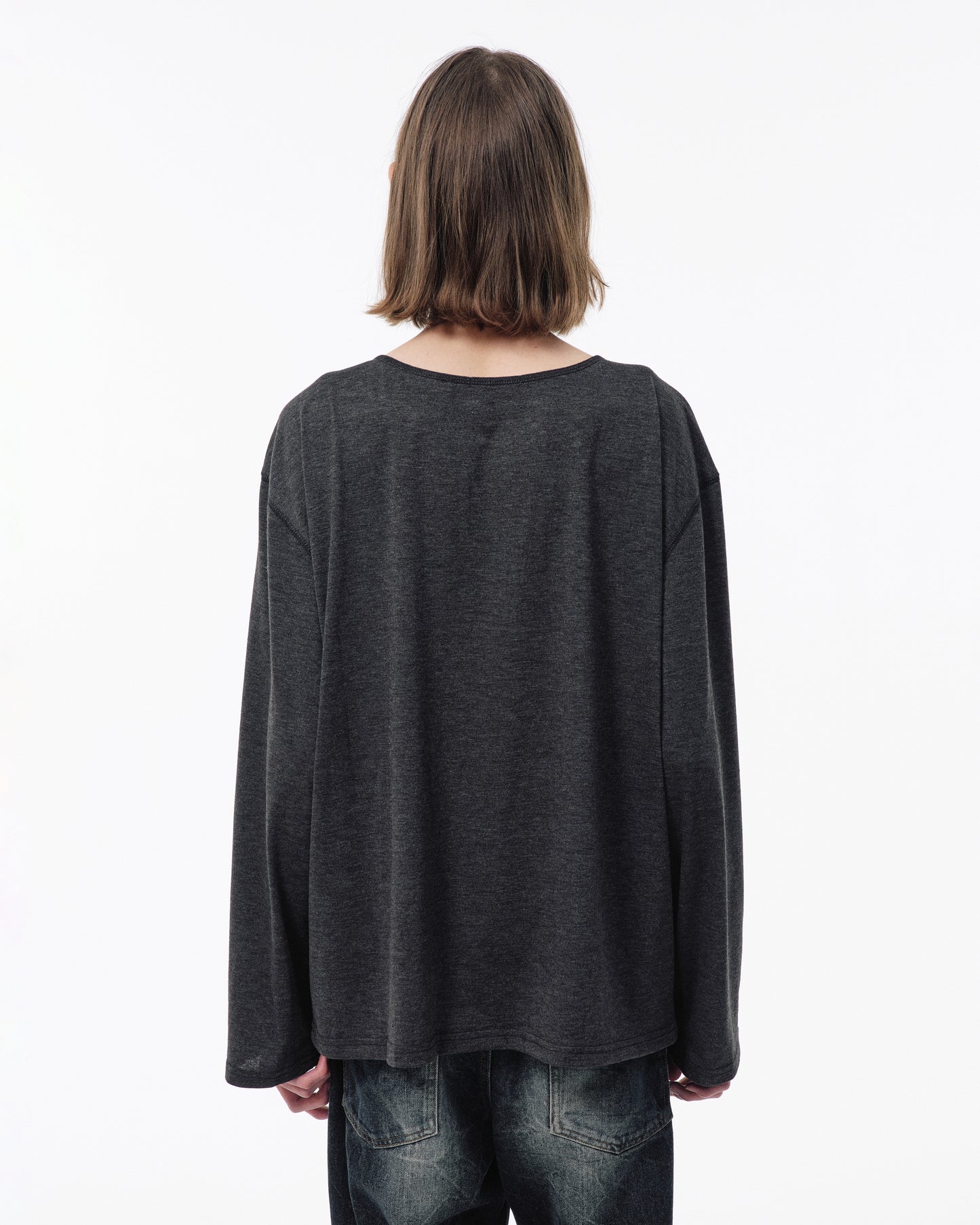 2PIECE PACK HENELY-NECK L/S TEE