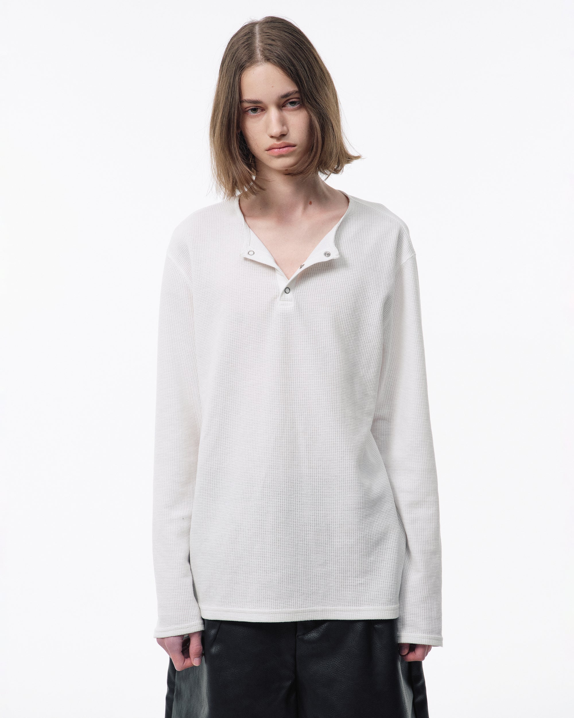 2PIECE PACK HENELY-NECK L/S TEE – CAMPHOR WOOD - OFFICIAL ONLINE