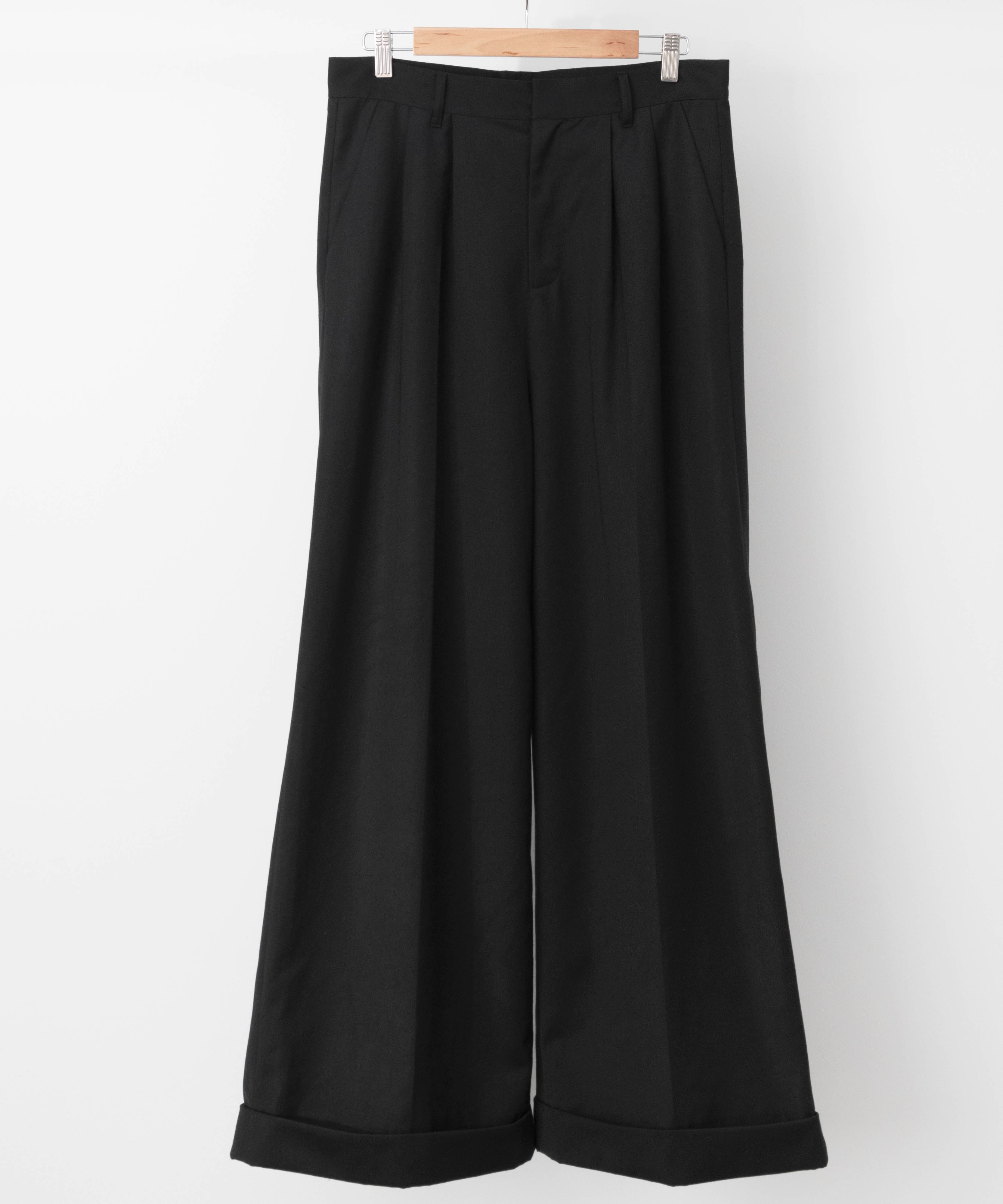 人気特価をすべて 2tuck OFFICIAL - WOOD CAMPHOR – slacks flare baggy wide パンツ