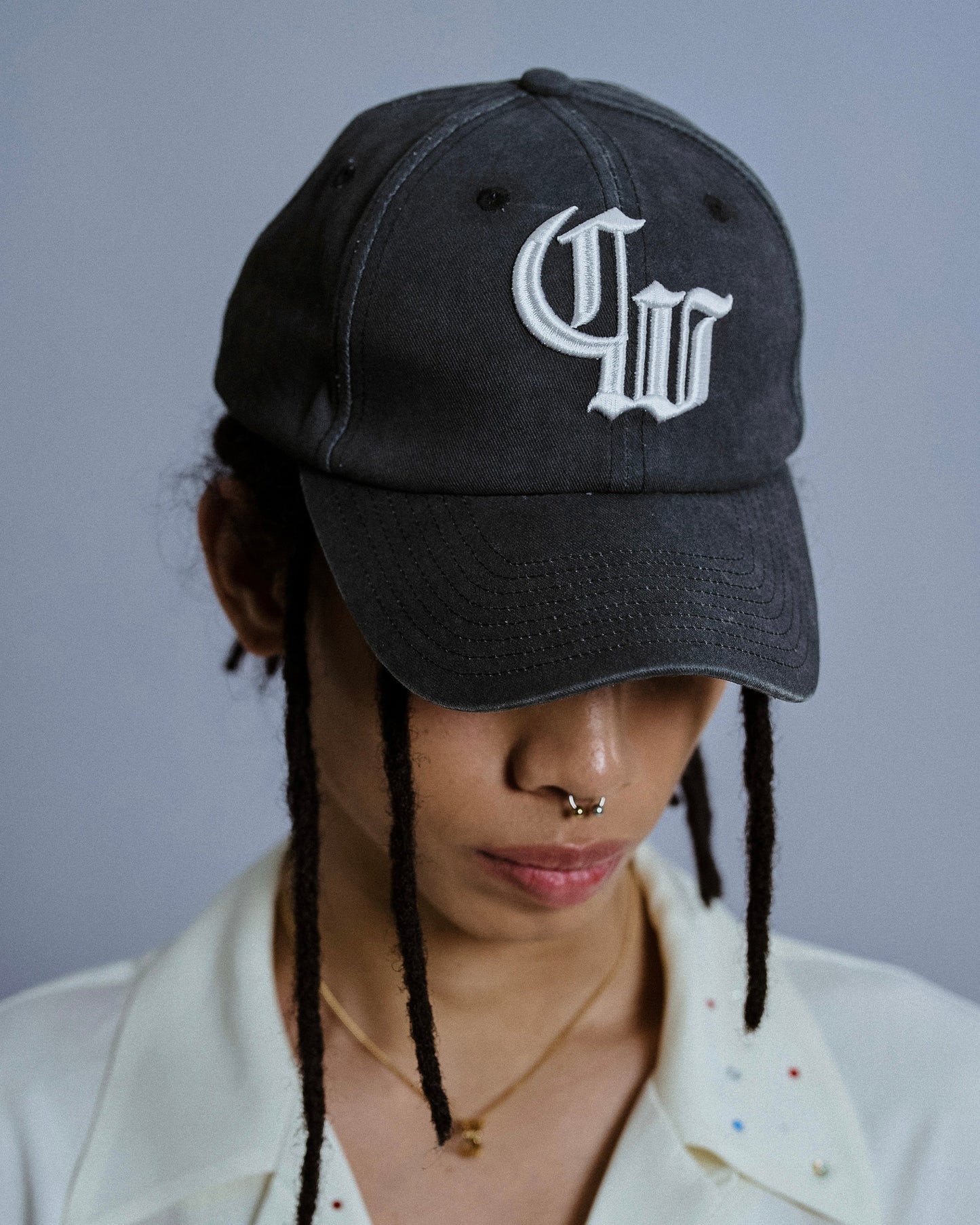 faded logo baseball cap