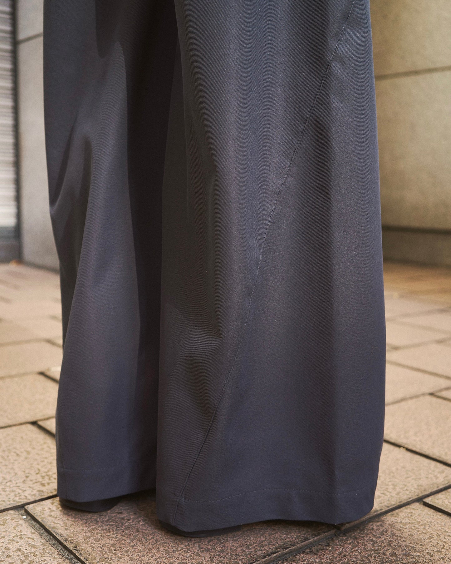 super baggy polyester slacks