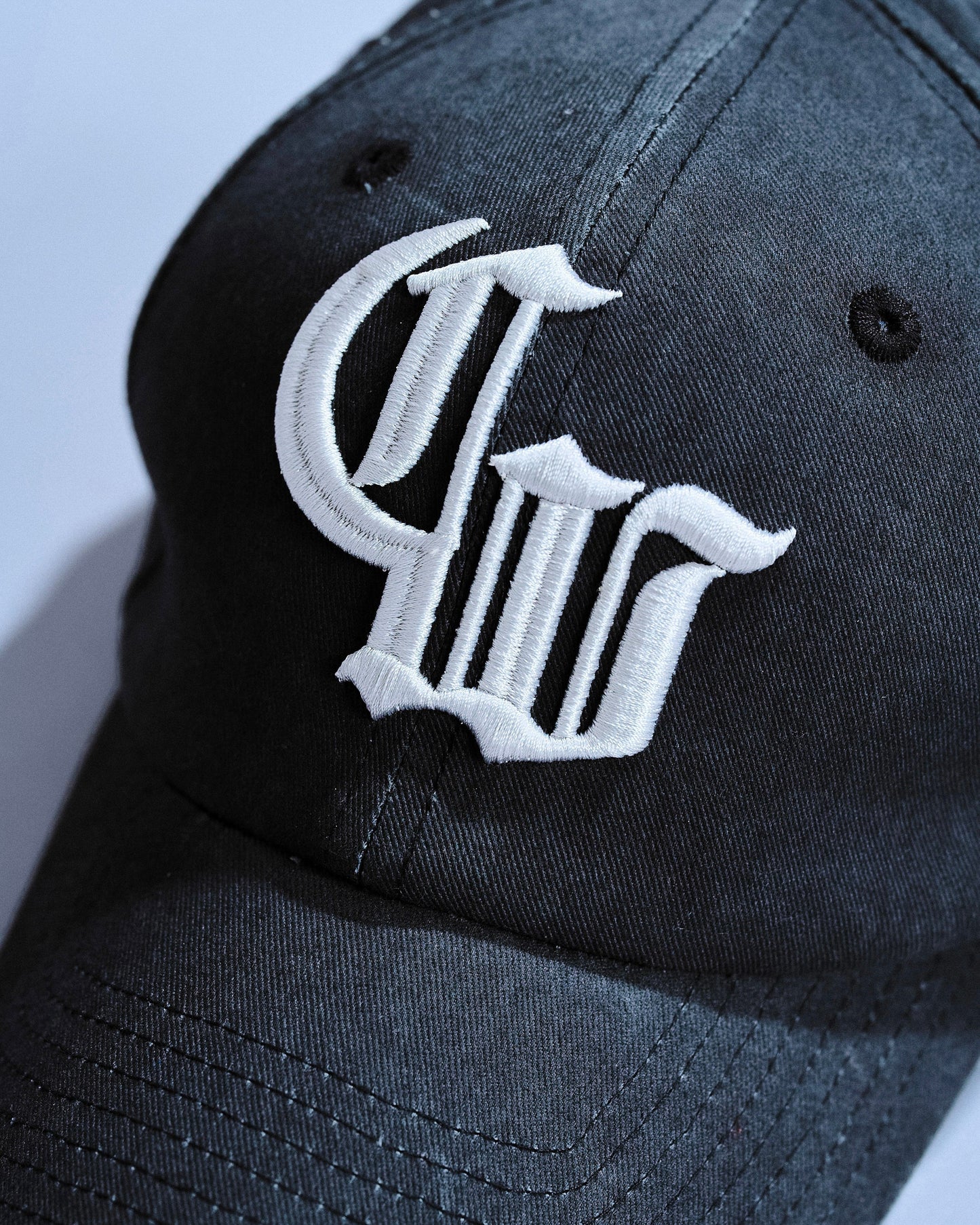 faded logo baseball cap