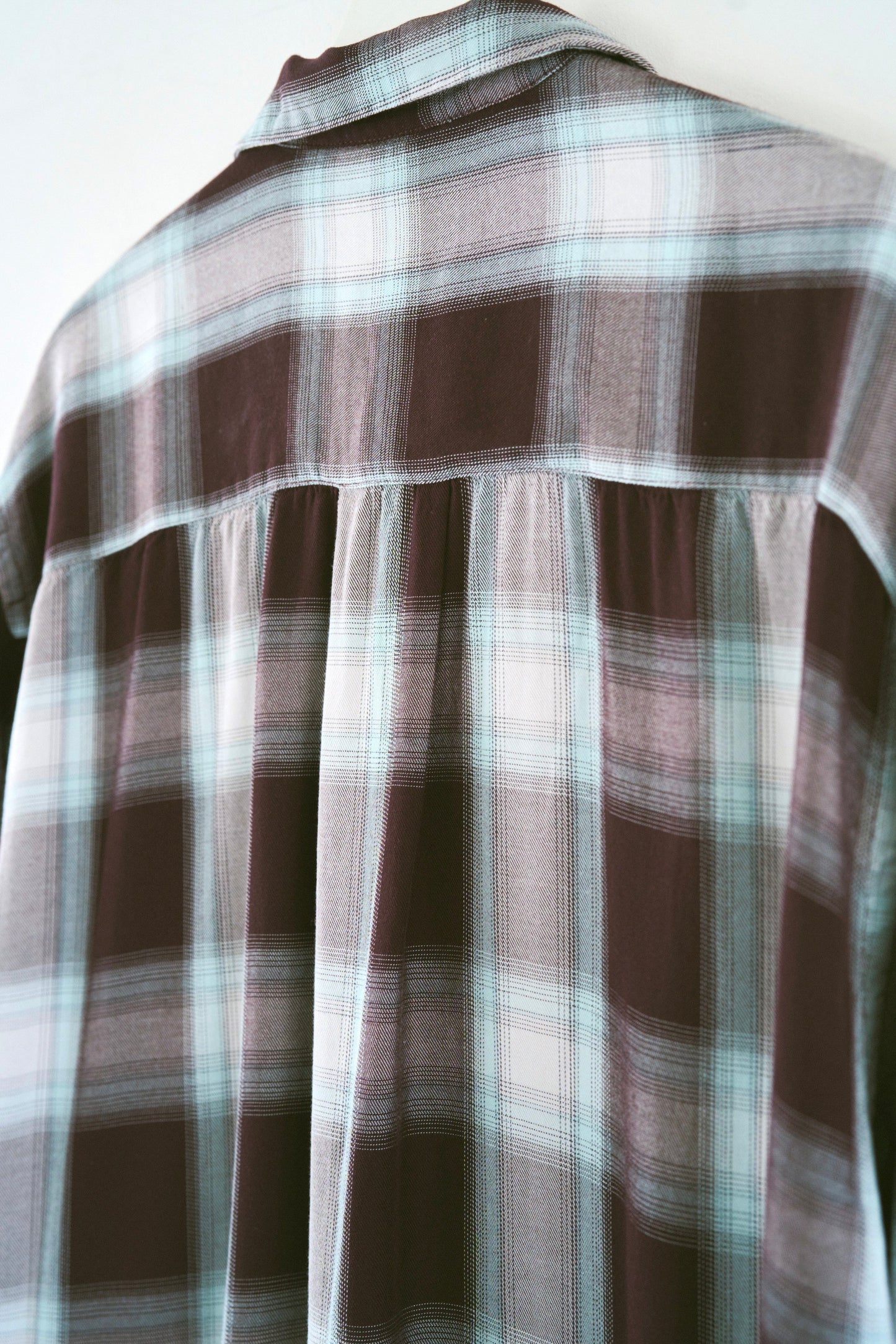 Rayon ombre original check shirts