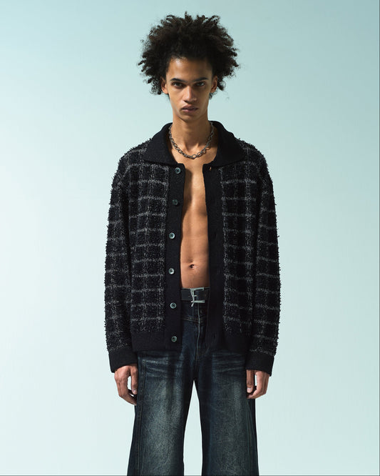 RAME TWEED KNIT L/S SHIRT