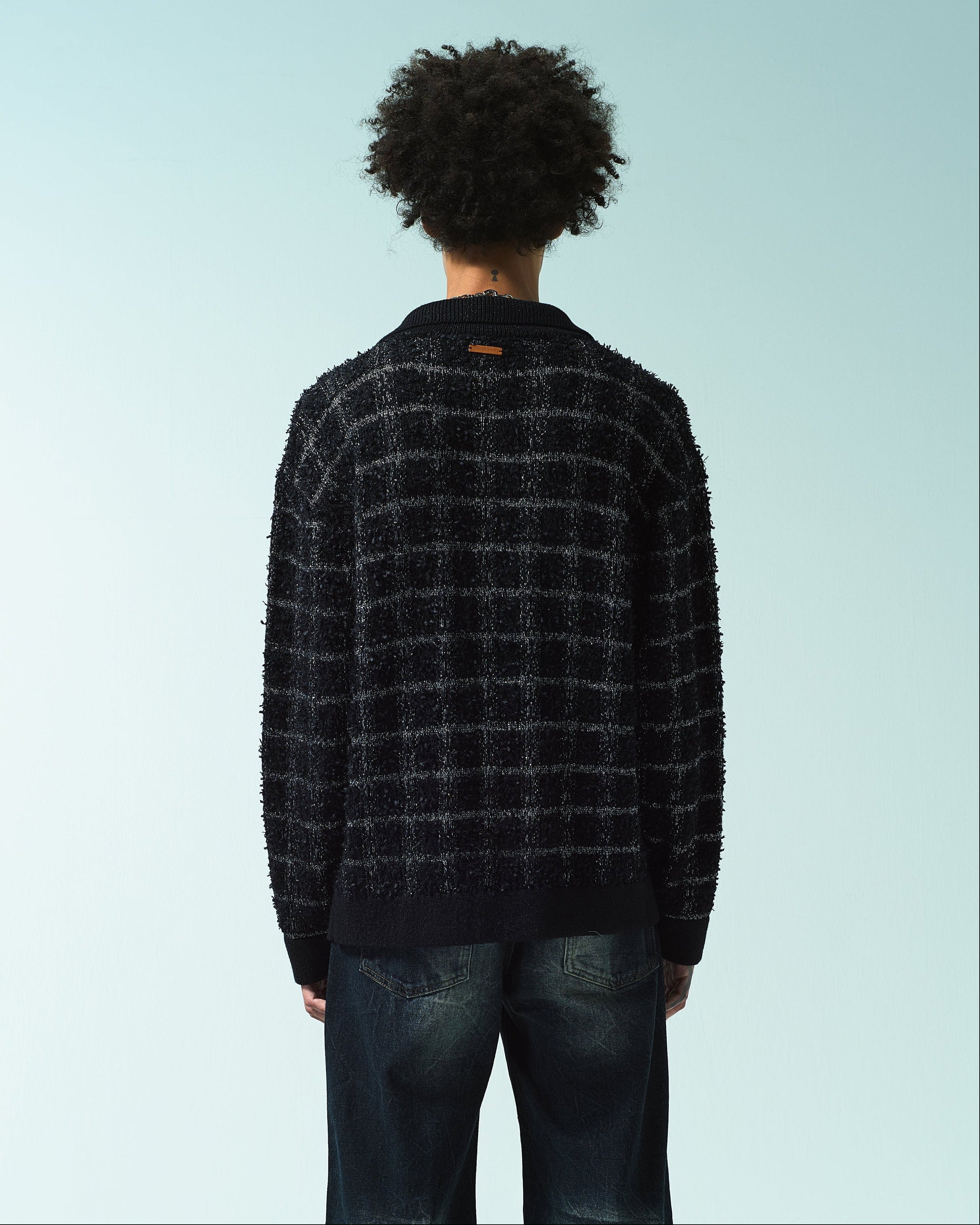 RAME TWEED KNIT L/S SHIRT – CAMPHOR WOOD - OFFICIAL ONLINE STORE