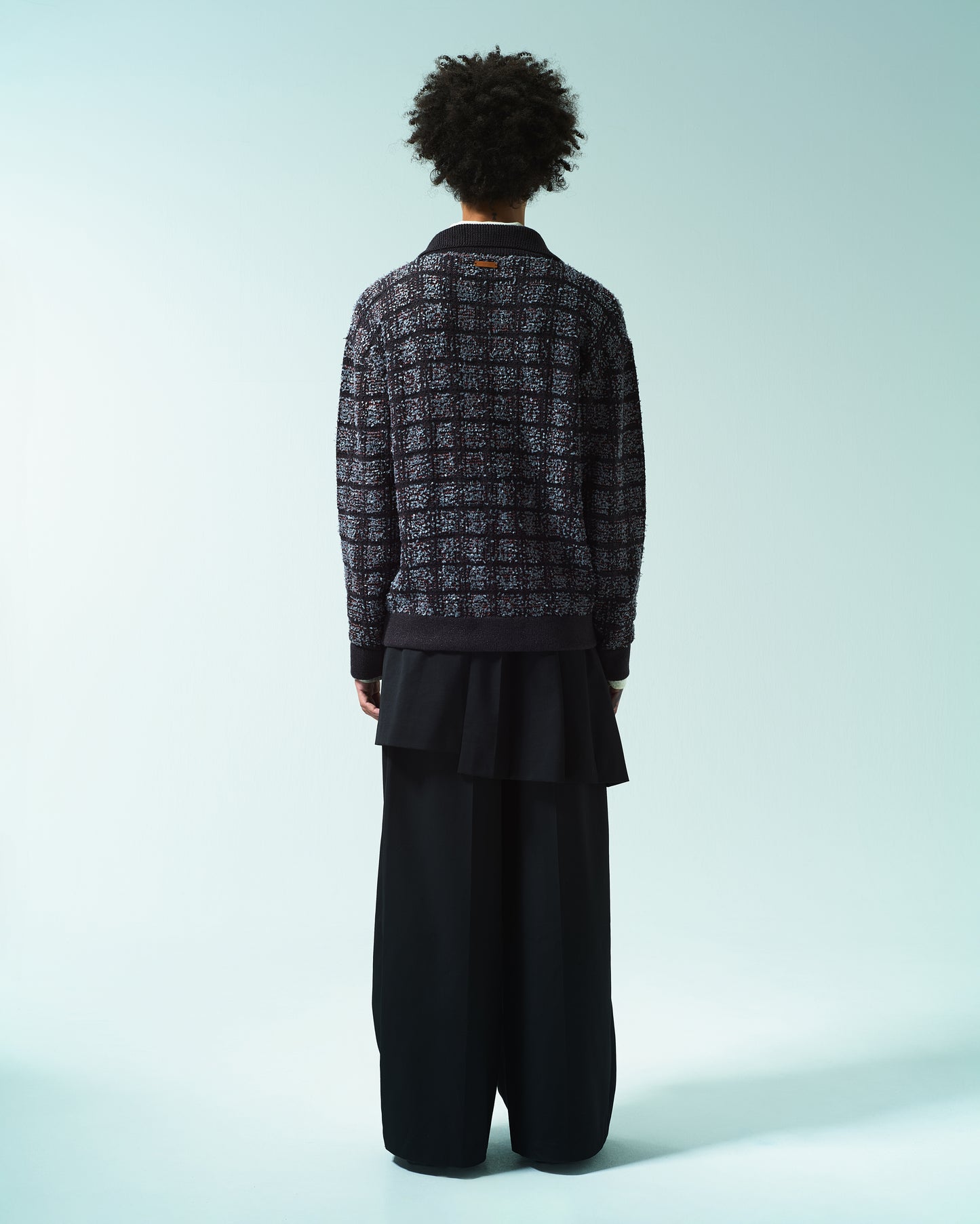 RAME TWEED KNIT L/S SHIRT
