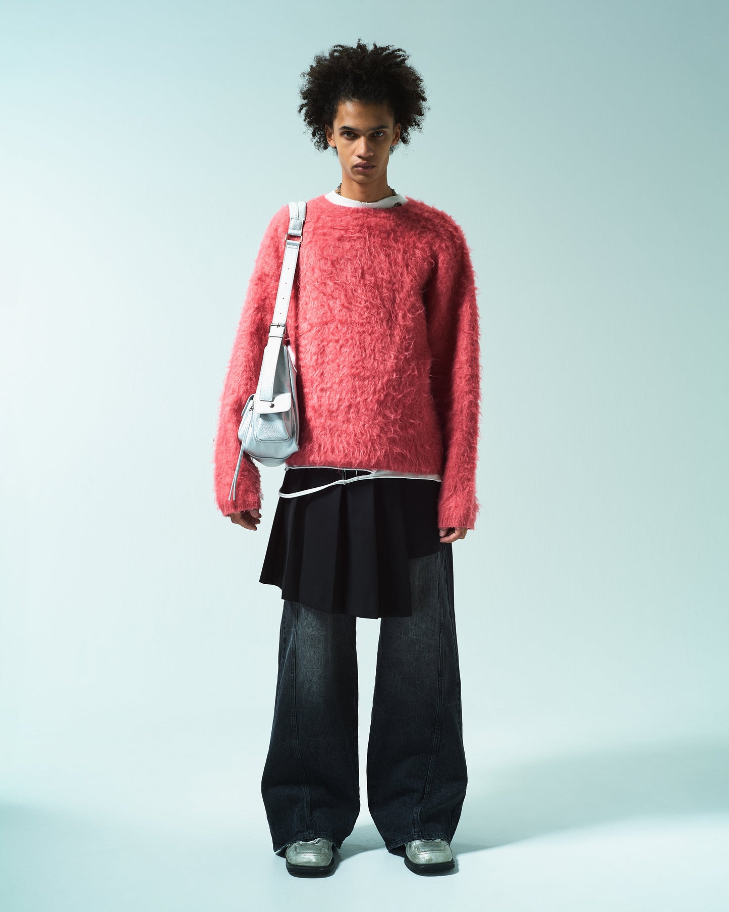 MOHAIR TOUCH SUPER SHAGGY PULLOVER