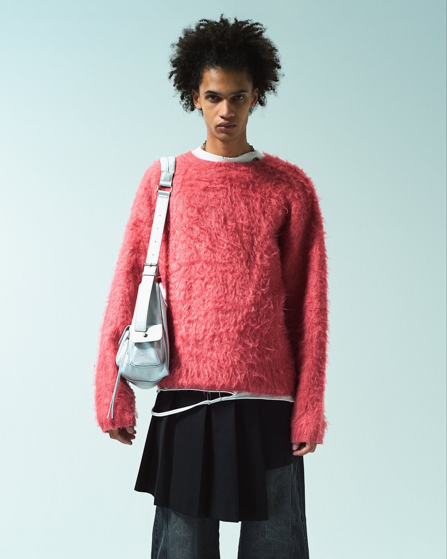 MOHAIR TOUCH SUPER SHAGGY PULLOVER