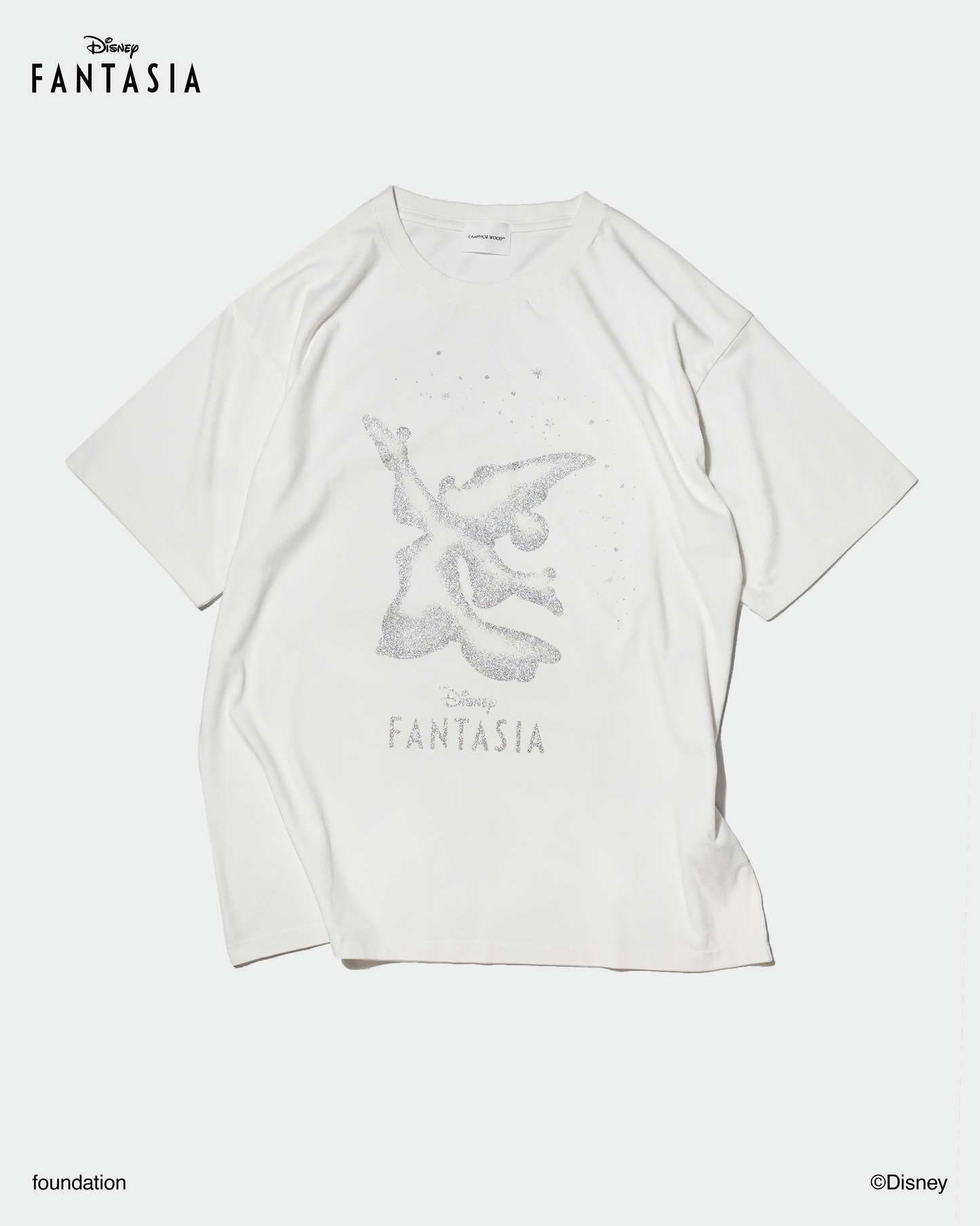 DISNEY / FANTASIA / GLITTER GRAPHIC TEE