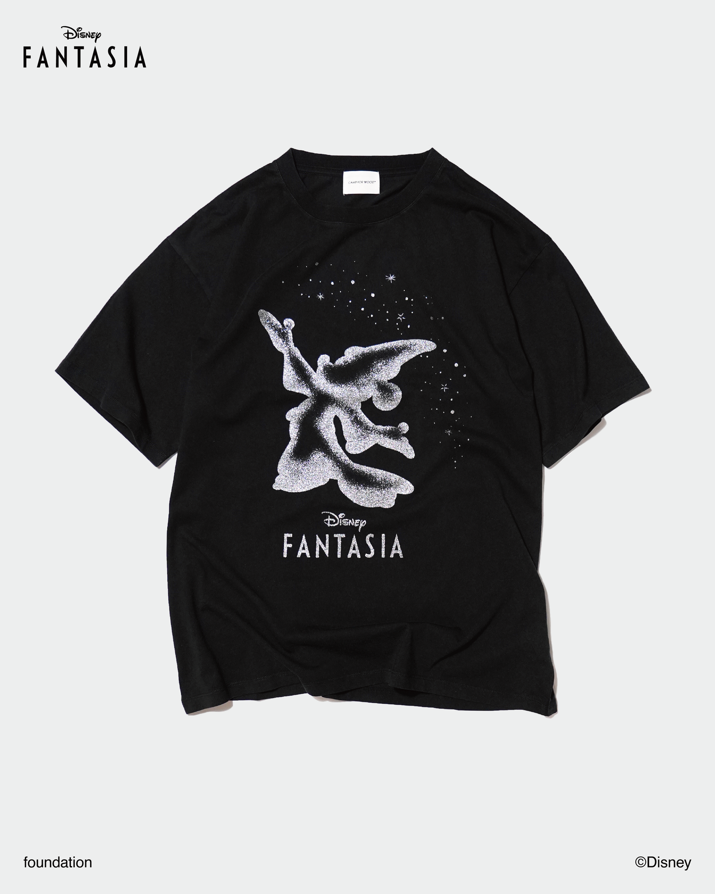 DISNEY / FANTASIA / GLITTER GRAPHIC TEE