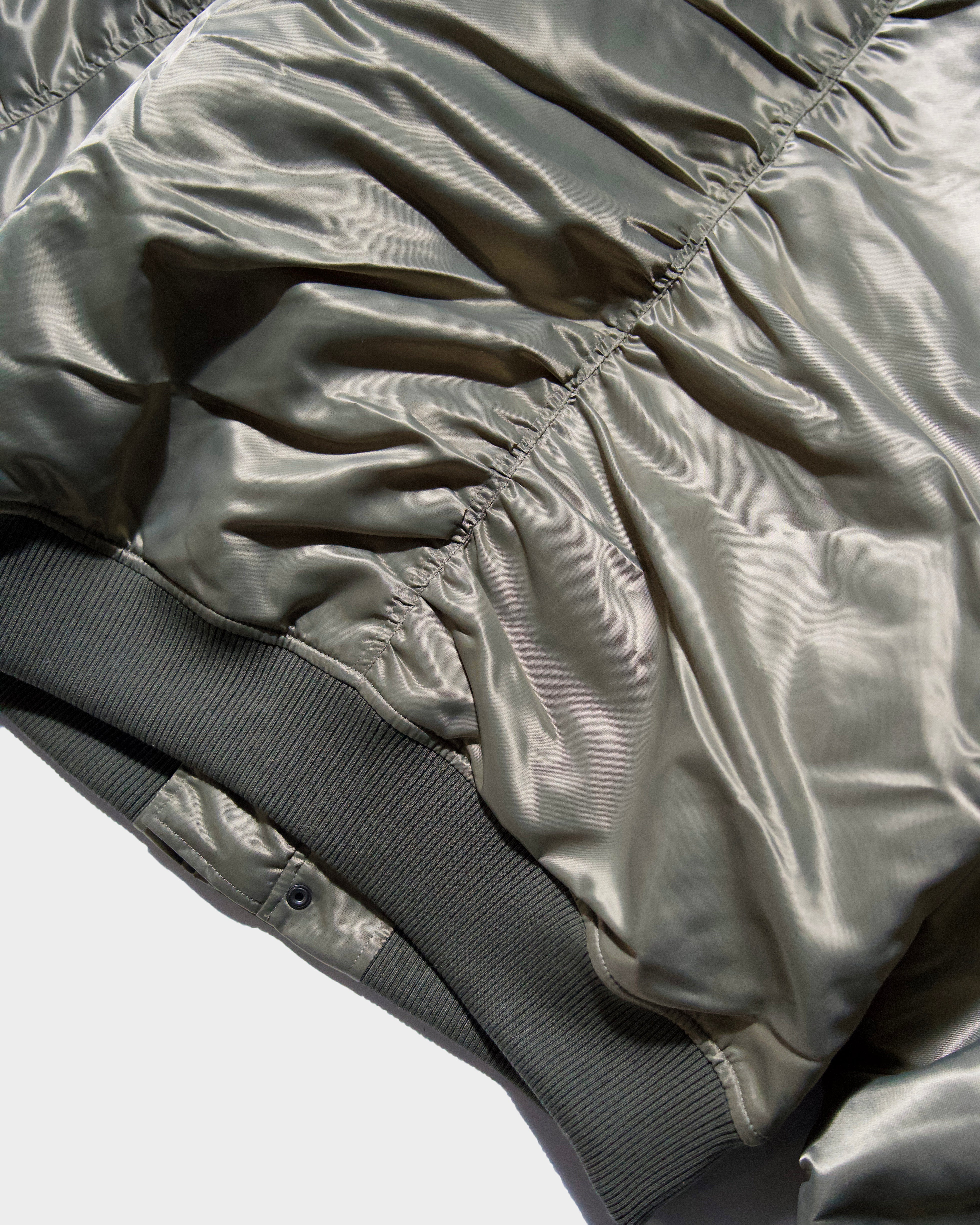 DETACHABLE COLLAR FIREMAN BOMBER JACKET – CAMPHOR WOOD - OFFICIAL