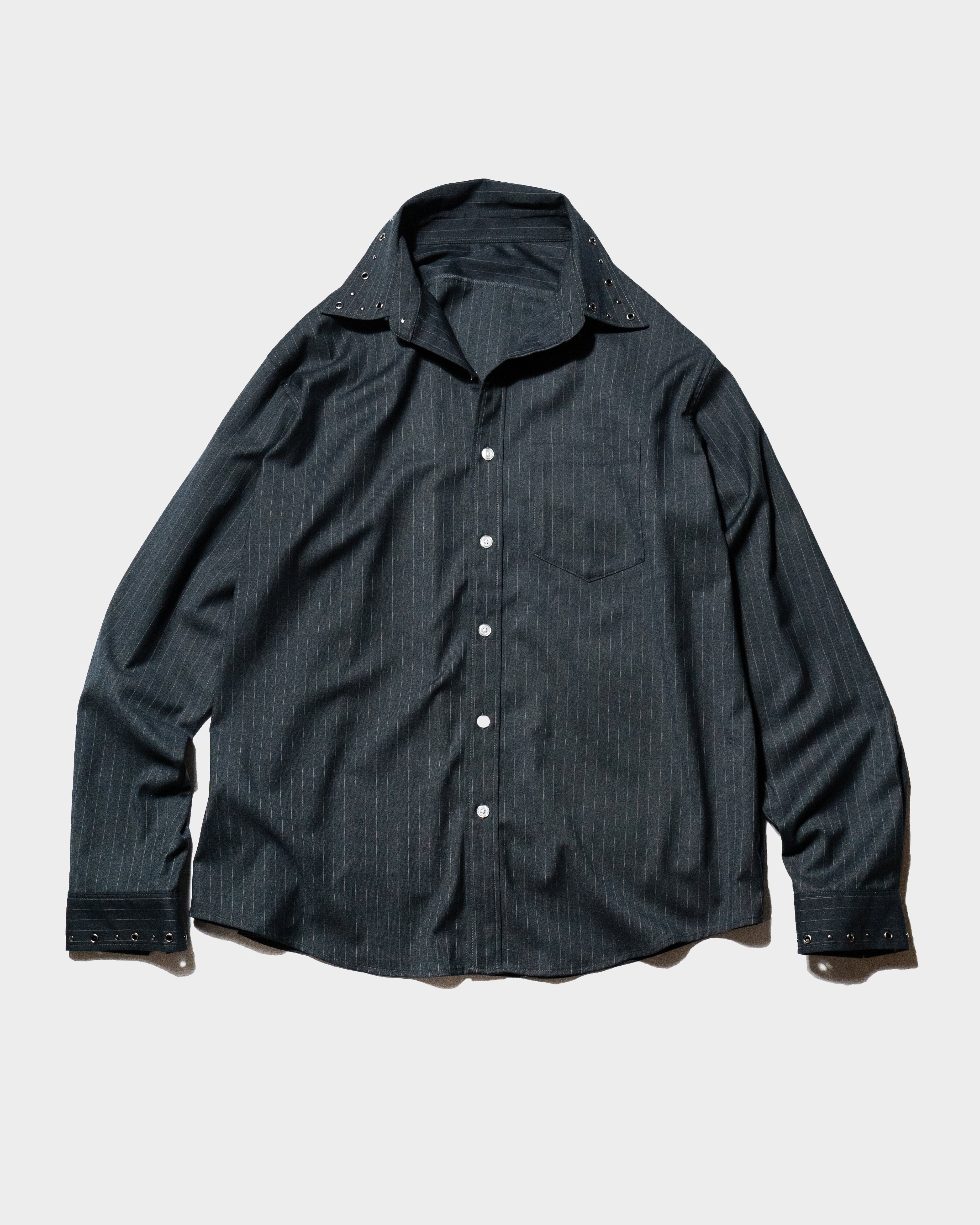 トップス camphor wood SHIRT LAYERED LAME KNIT TOP TOPS – CAMPHOR WOOD - OFFICIAL ONLINE STORE （カンファーウッド）