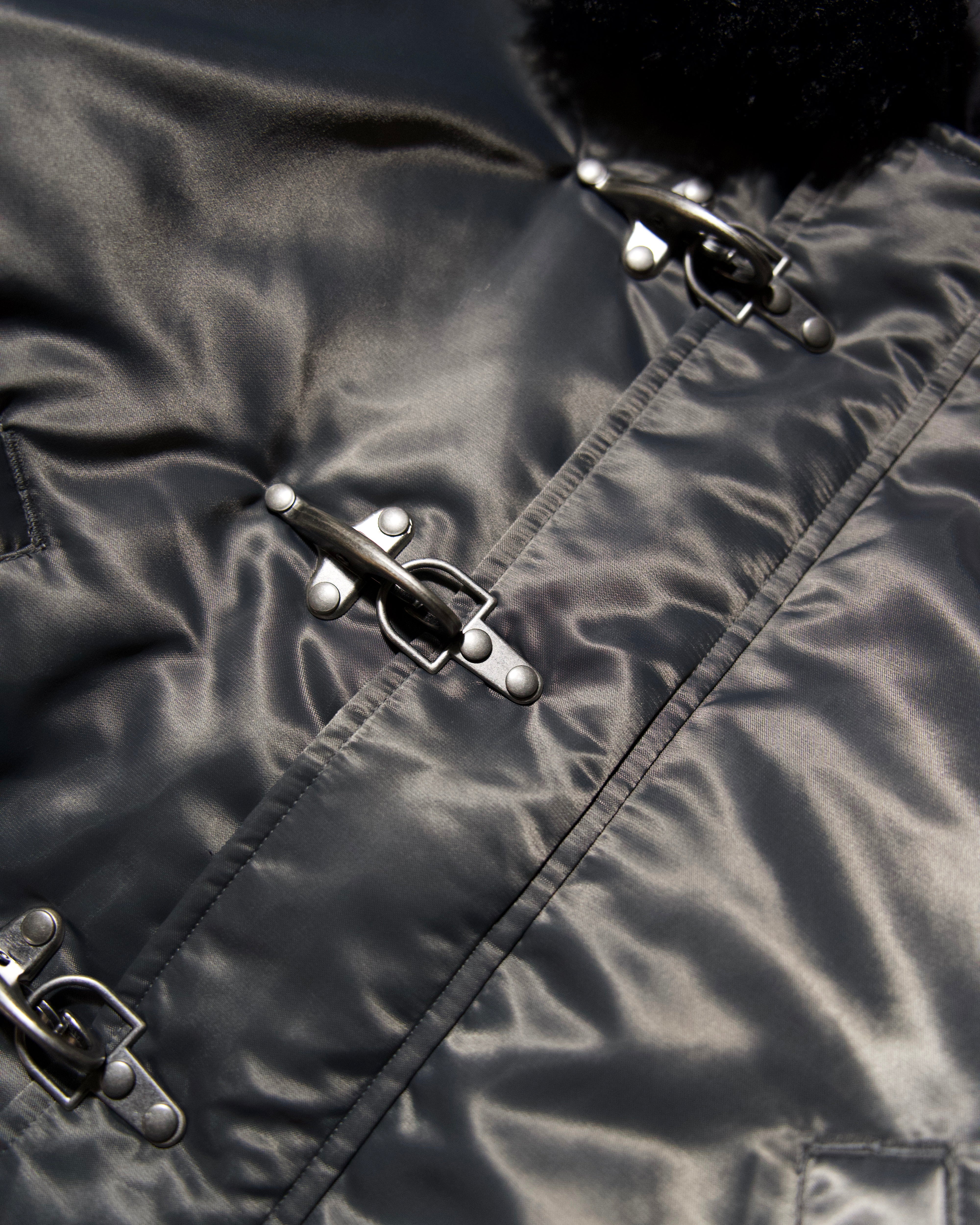 DETACHABLE COLLAR FIREMAN BOMBER JACKET – CAMPHOR WOOD - OFFICIAL