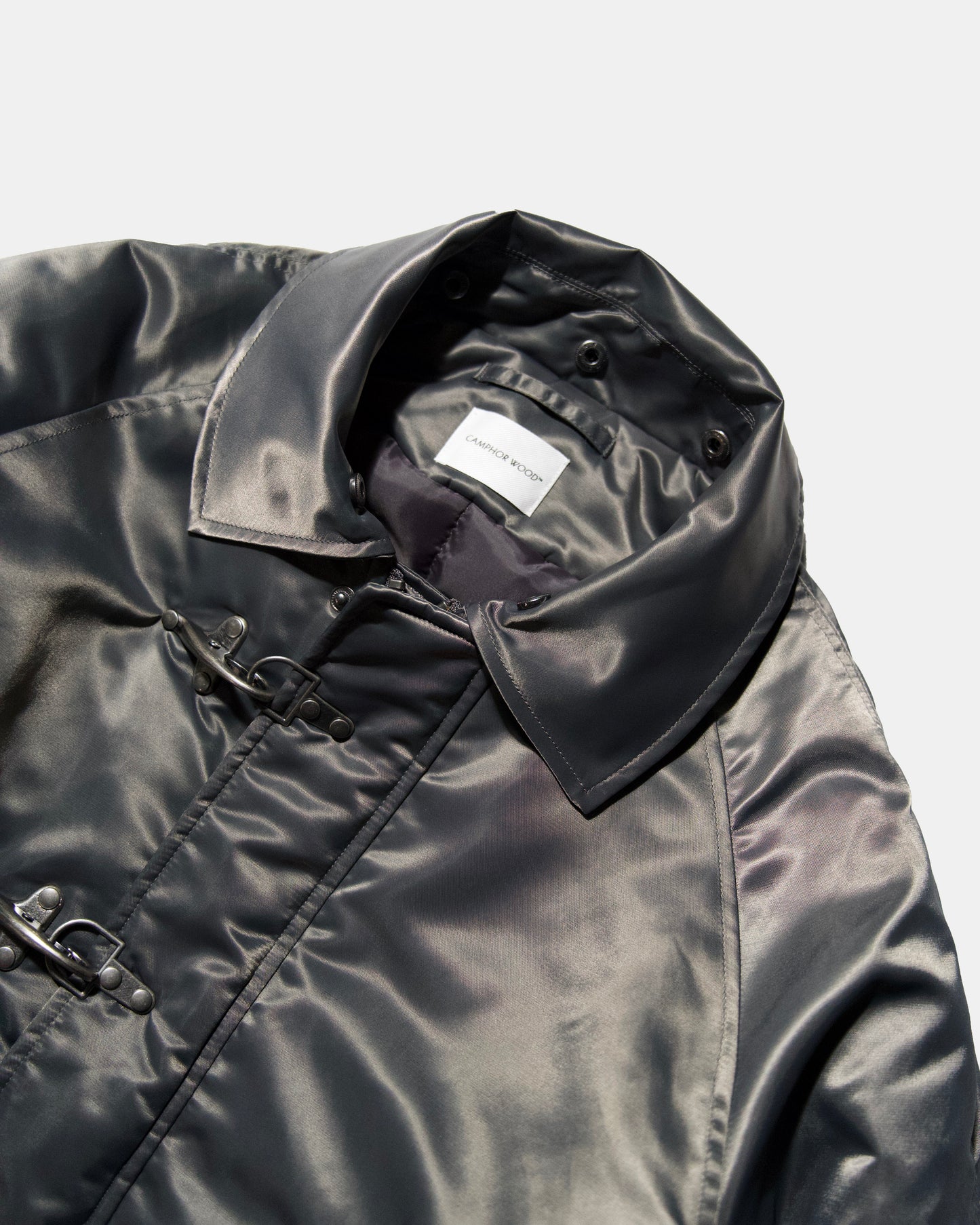 DETACHABLE COLLAR FIREMAN BOMBER JACKET