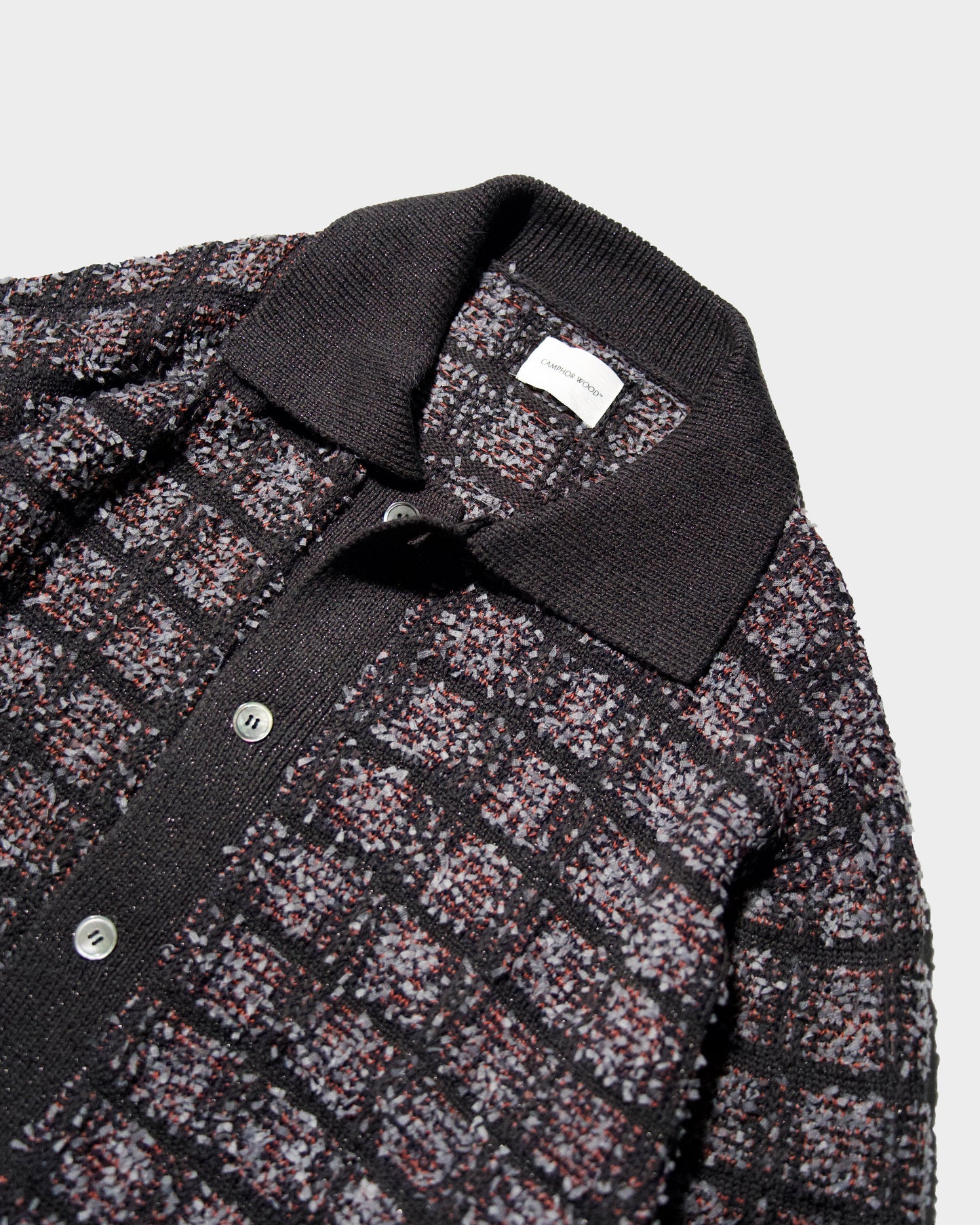 RAME TWEED KNIT L/S SHIRT