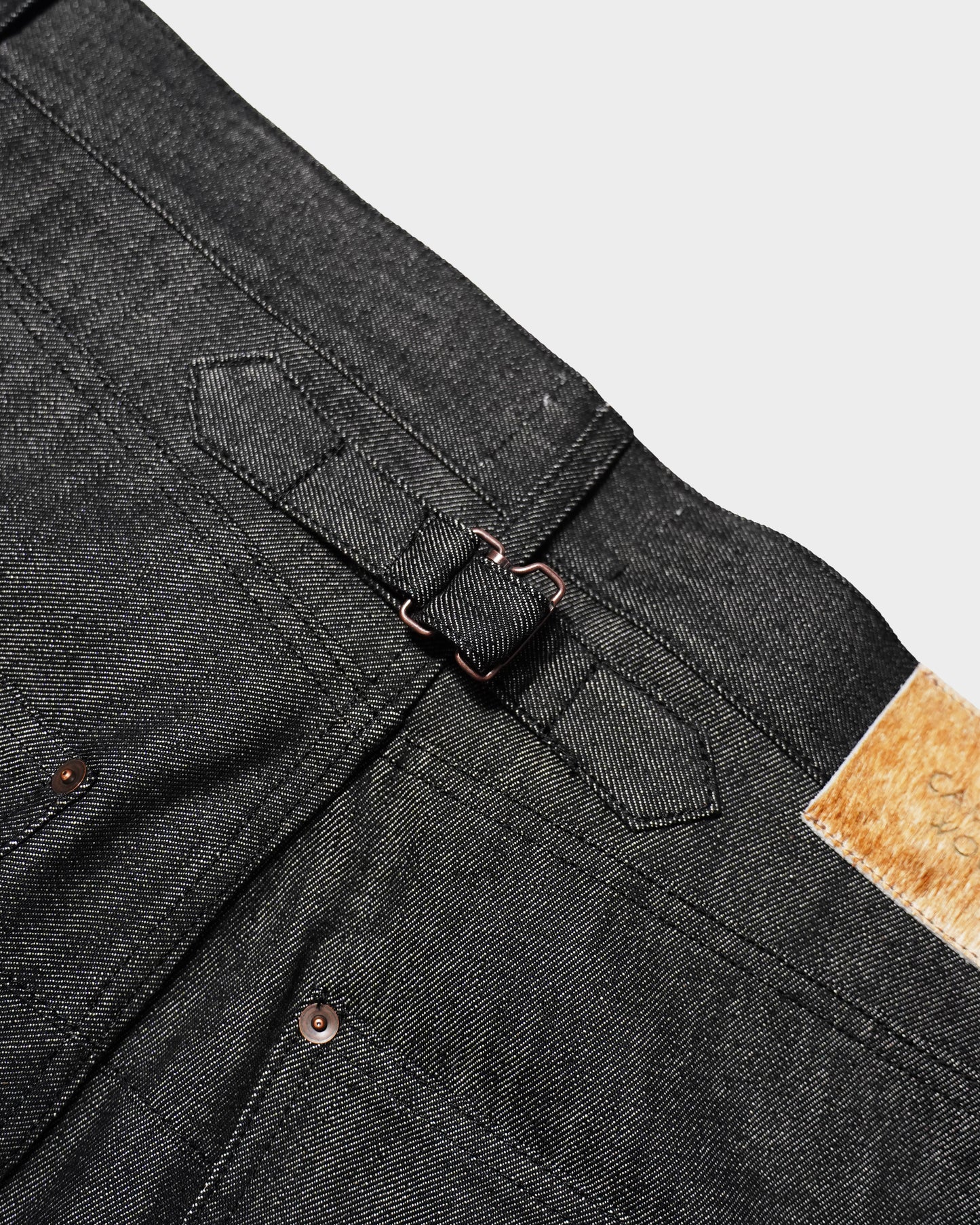 【MADE IN JAPAN】13OZ RIGID STRAIGHT SLUB DENIM