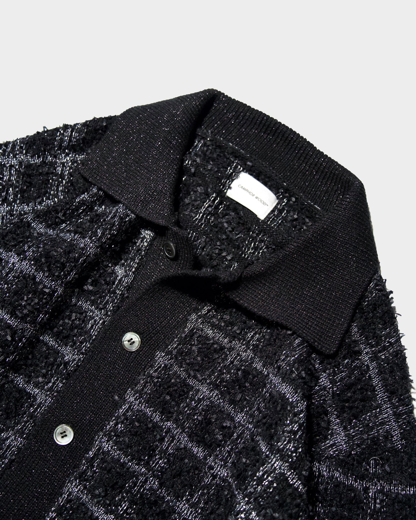 RAME TWEED KNIT L/S SHIRT
