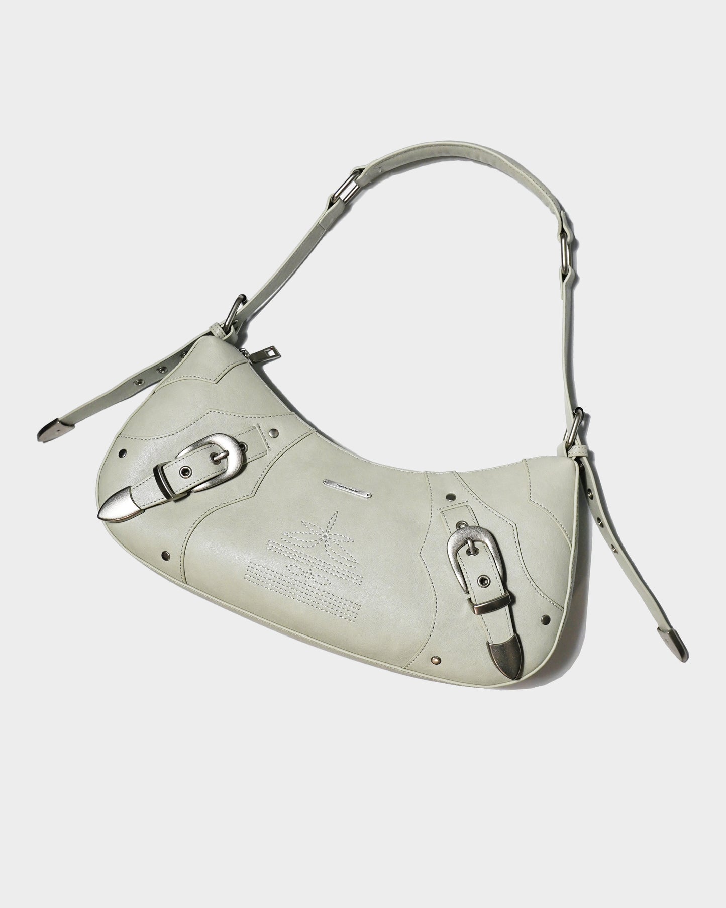 FAUX LEATHER BELT BUCKLE WESTERN BAG