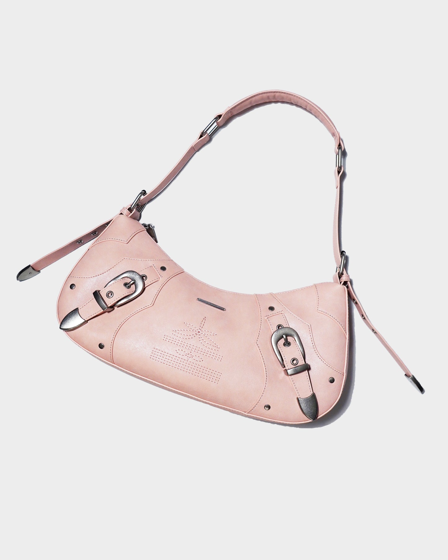 FAUX LEATHER BELT BUCKLE WESTERN BAG