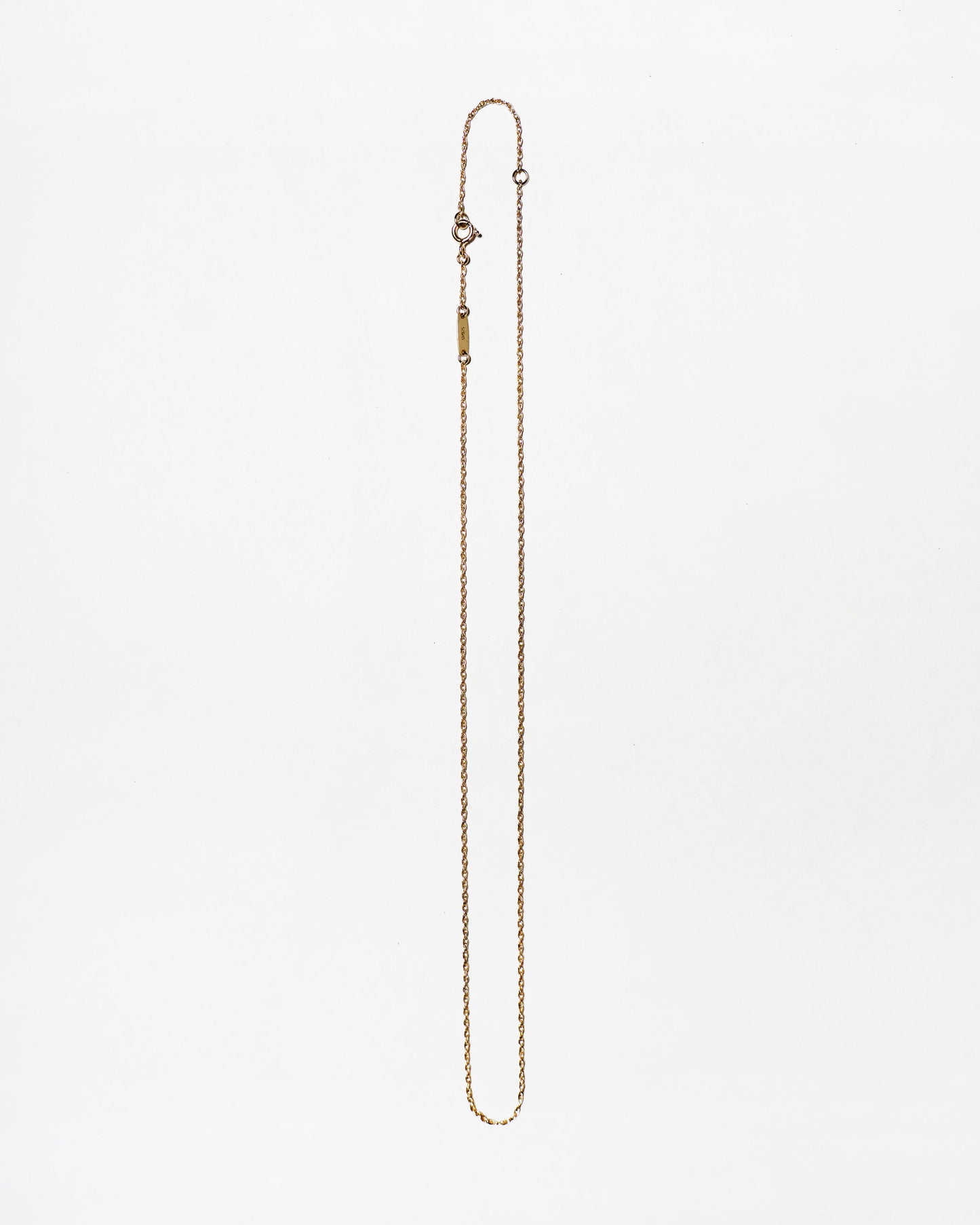 SILVER 925 TWIST CHAIN NECKLACE