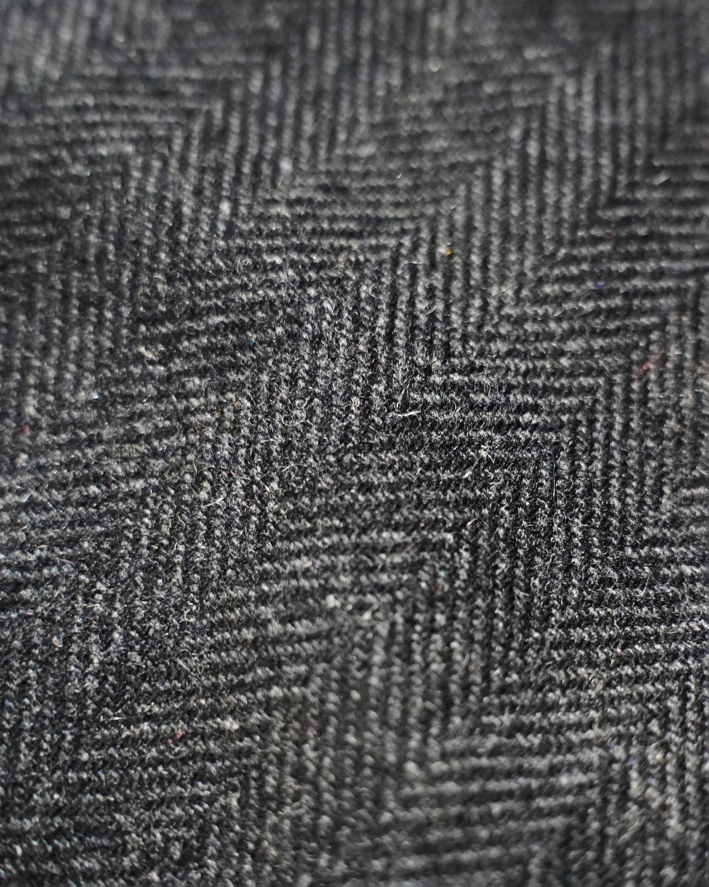 WIDE BAGGY SEEM TUCK TWEED SLACKS