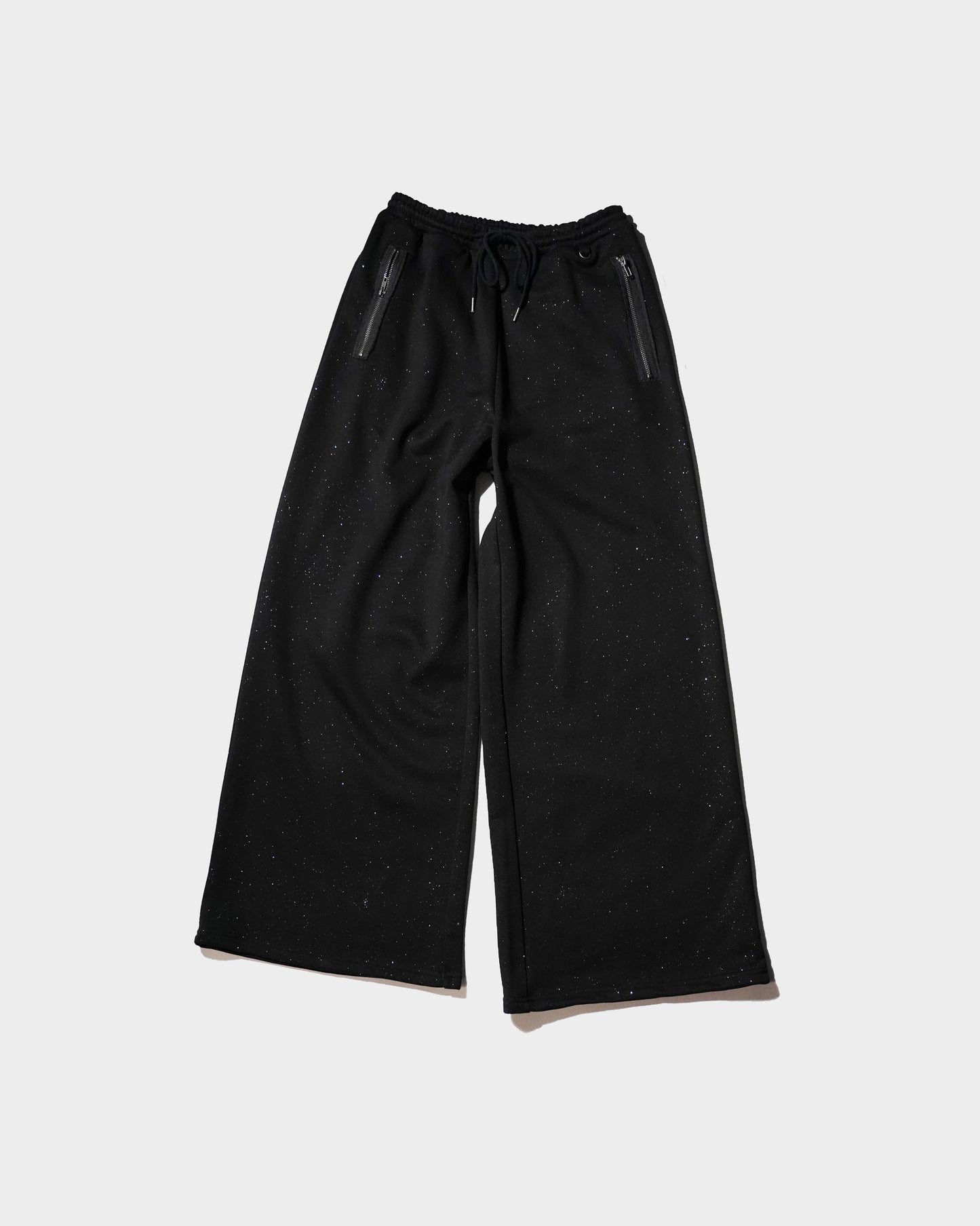 WIDE BAGGY GRIDDER SWEAT PANTS