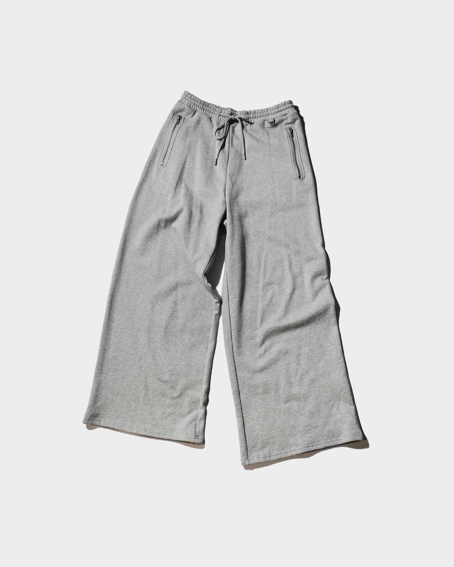 WIDE BAGGY GRIDDER SWEAT PANTS