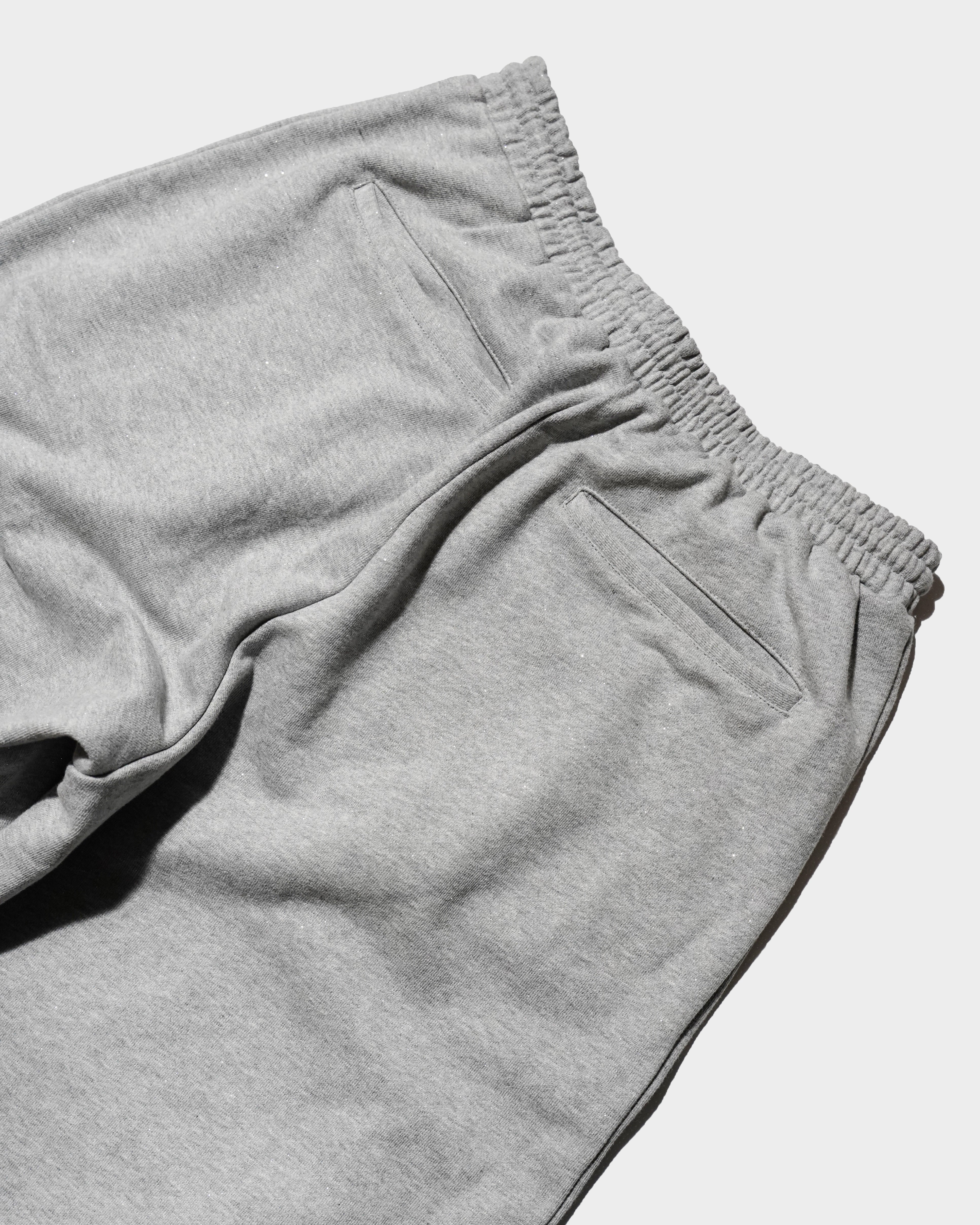 WIDE BAGGY GRIDDER SWEAT PANTS – CAMPHOR WOOD - OFFICIAL ONLINE