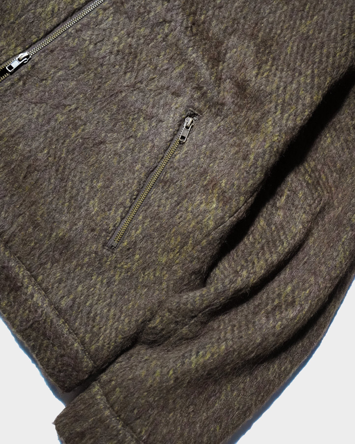 SAILOR COLLAR SHAGGY HOODIE