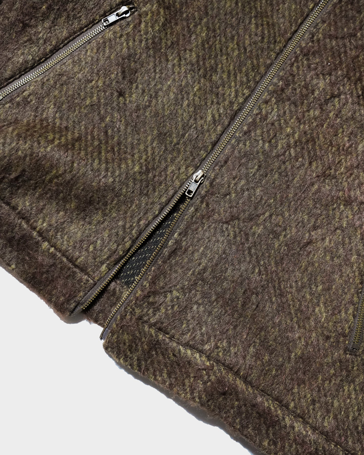 SAILOR COLLAR SHAGGY HOODIE