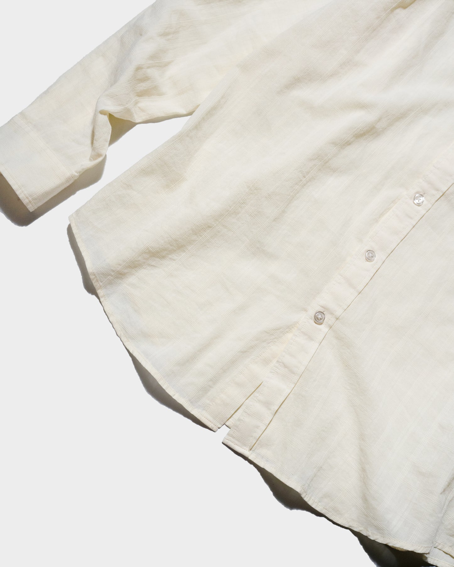 SHEER CHECK L/S SHIRTS