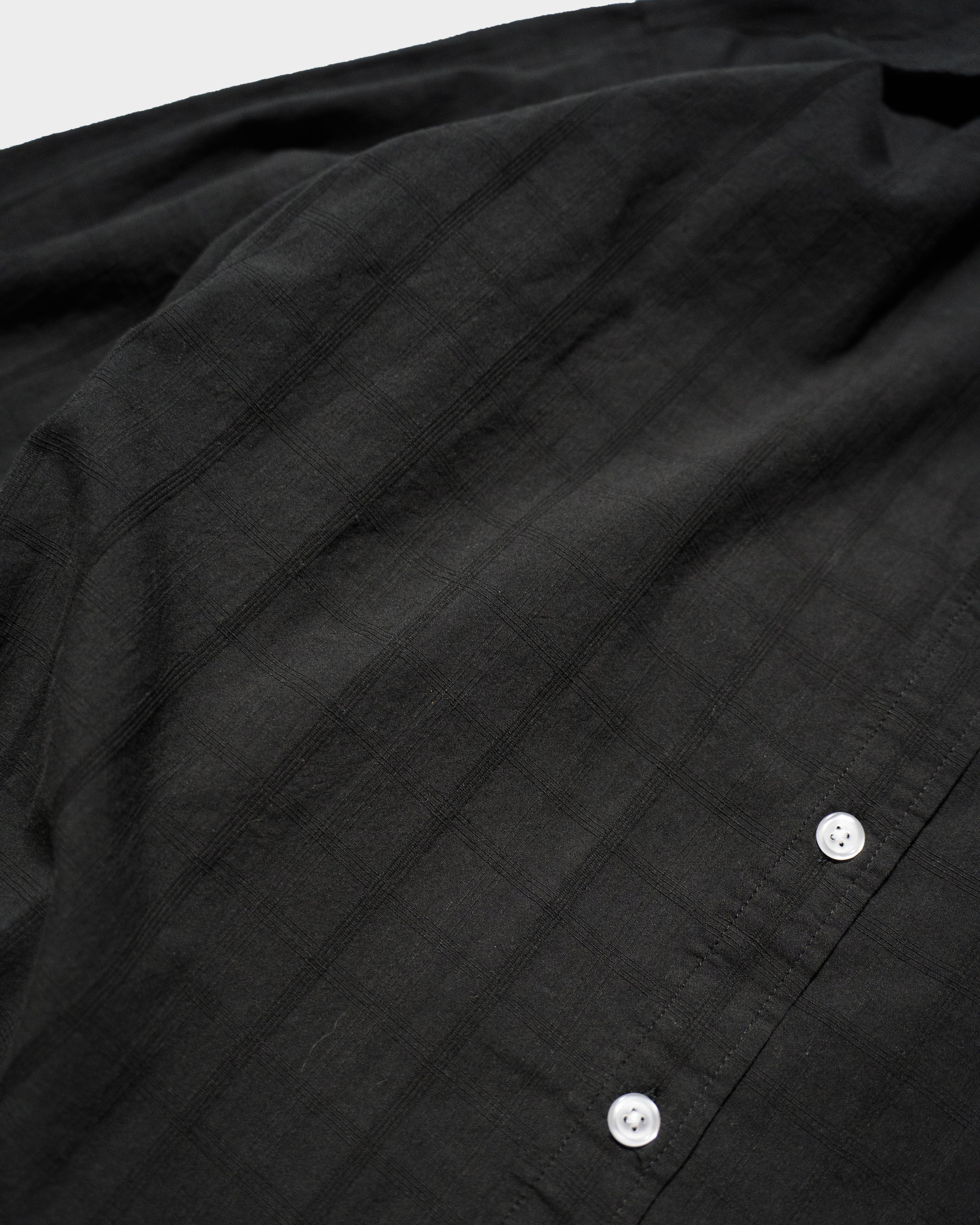SHEER CHECK L/S SHIRTS – CAMPHOR WOOD - OFFICIAL ONLINE STORE